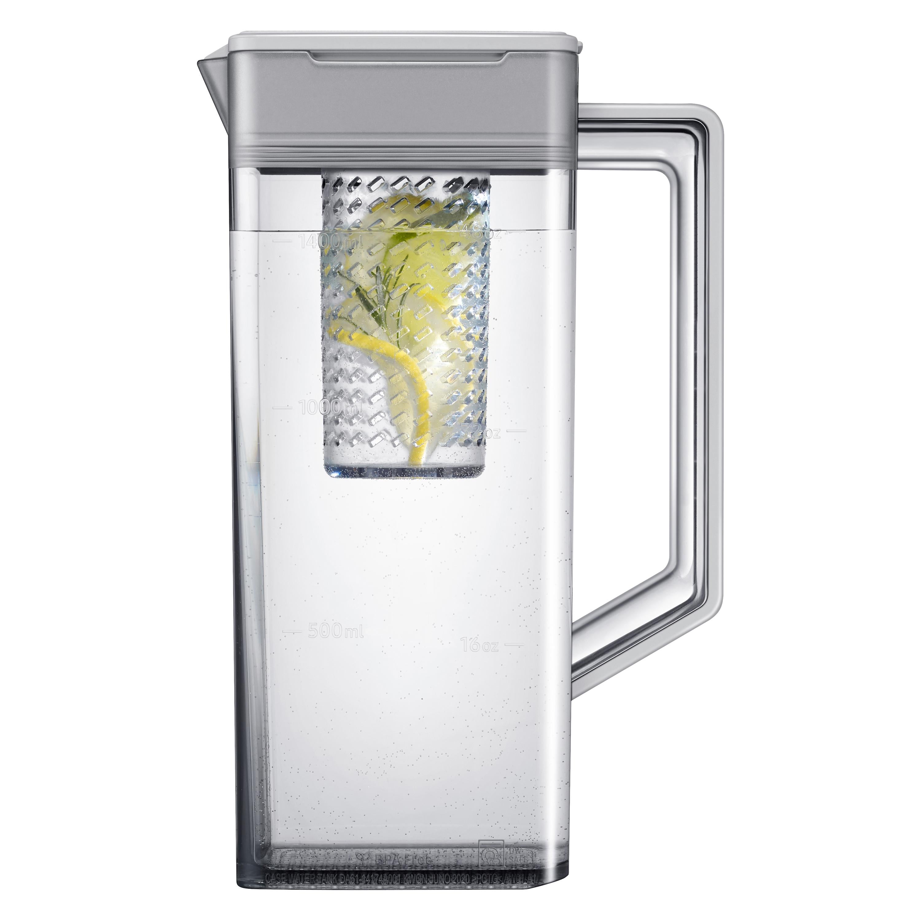 Samsung Bespoke 36-inch, 22.6 cu. ft. Counter-Depth Side-by-Side Refrigerator with Beverage Center™ RS23CB760012AA IMAGE 10