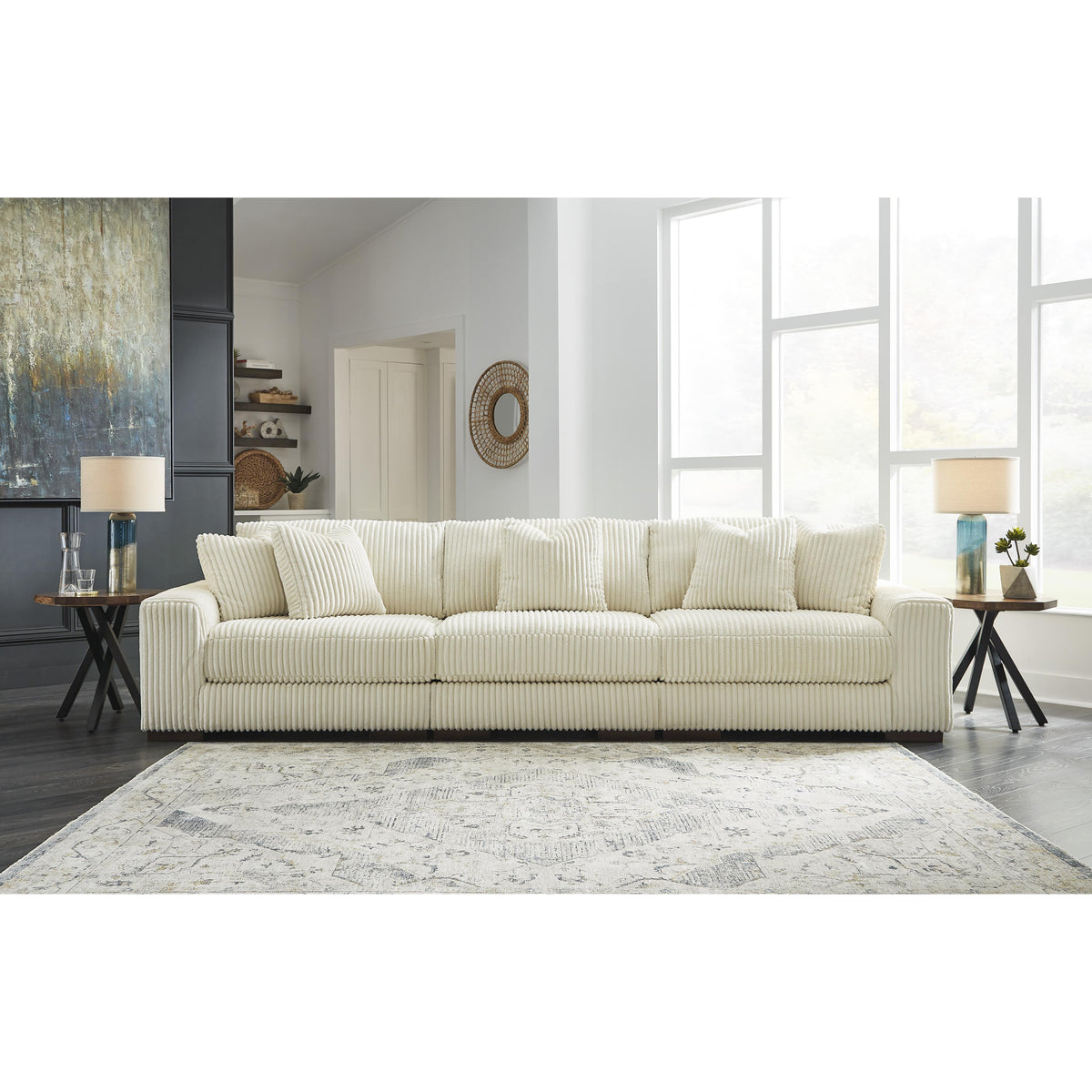 Signature Design by Ashley Lindyn 21104S14 3 pc Sectional Sofa IMAGE 2