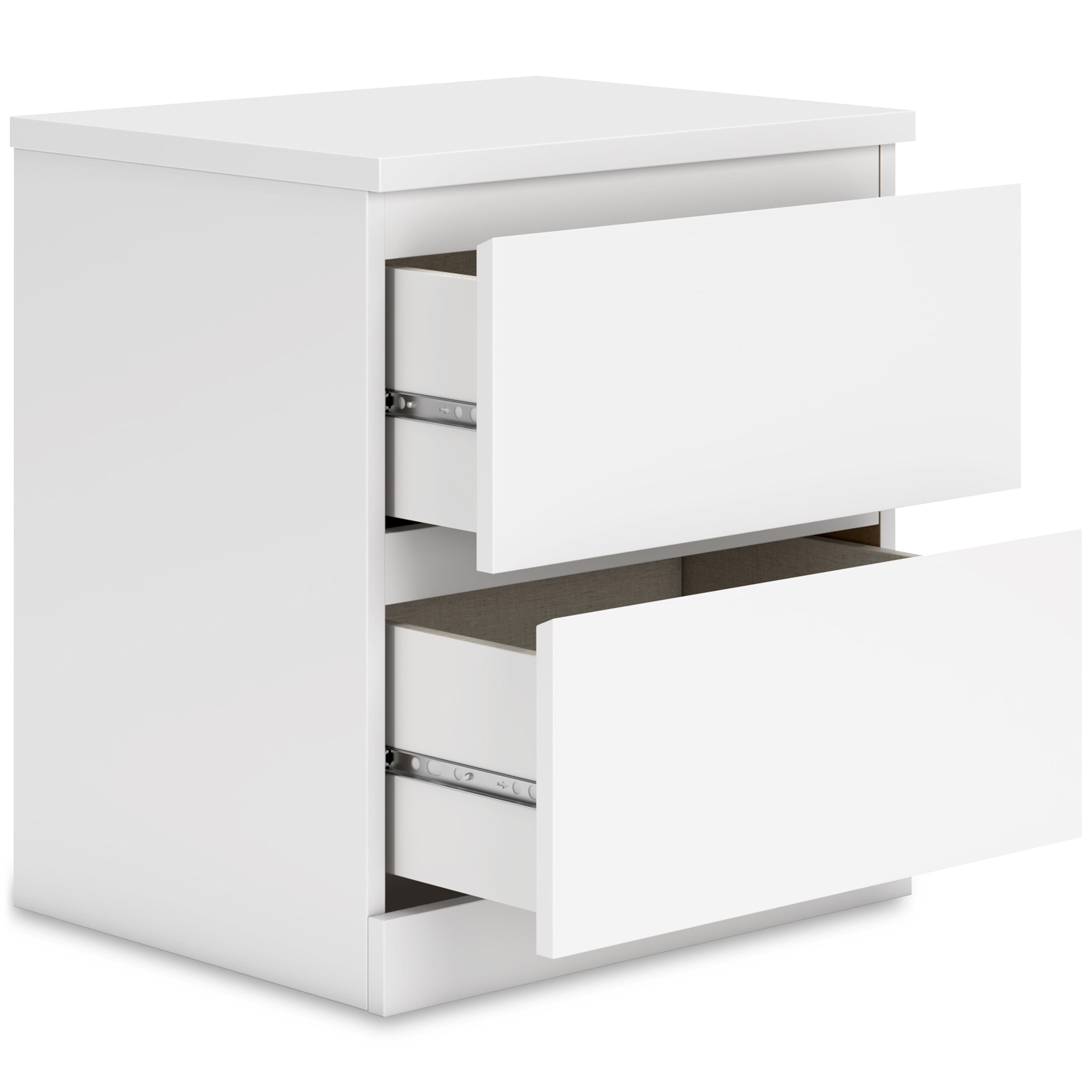 Signature Design by Ashley Onita EB9630-292 Two Drawer Night Stand IMAGE 2