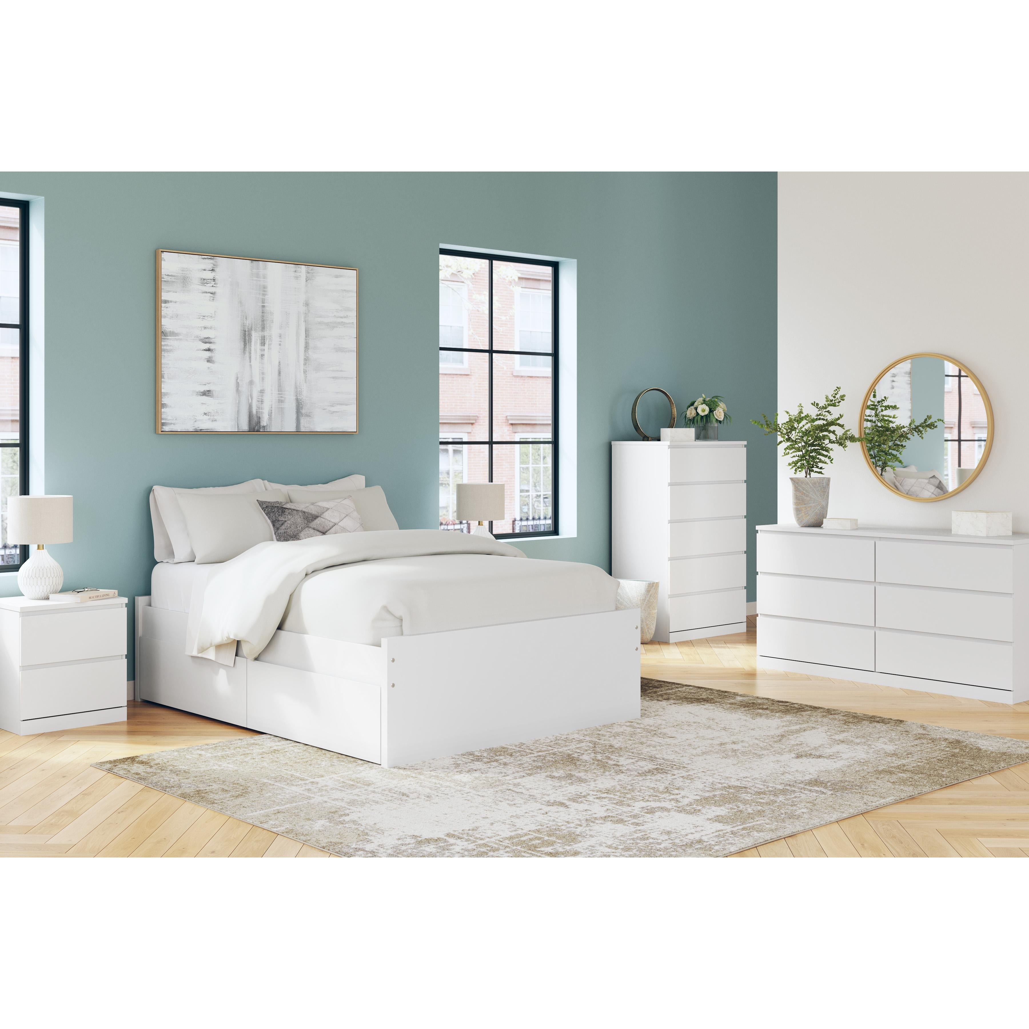 Signature Design by Ashley Onita EB9630B11 Full Panel Platform Bed with 1 Side Storage IMAGE 10