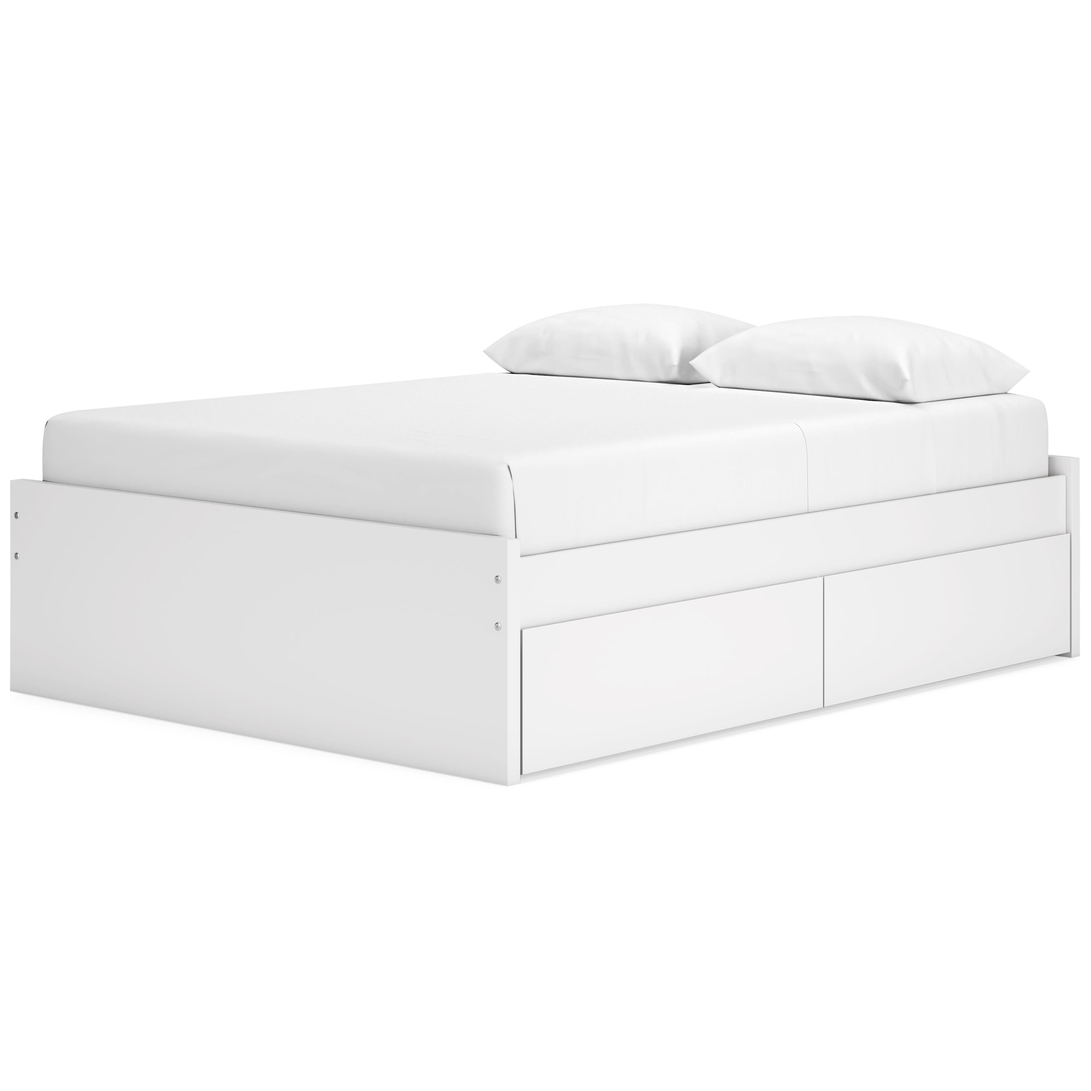 Signature Design by Ashley Onita EB9630B14 Queen Platform Bed with 2 Side Storage IMAGE 3