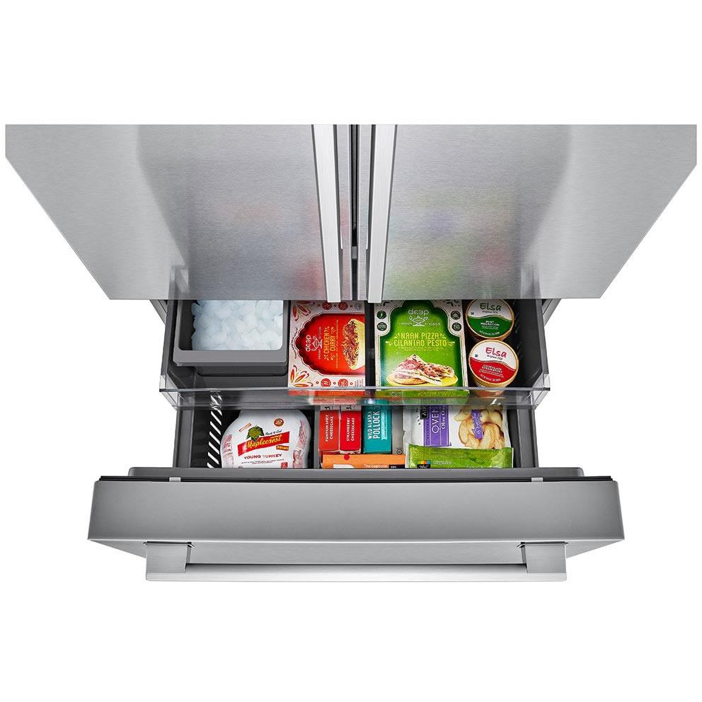 LG STUDIO Studio 36-inch, 26.5 cu.ft. Counter-Depth French 3-Door Refrigerator with ThinQ® Technology SRFB27S3 IMAGE 7