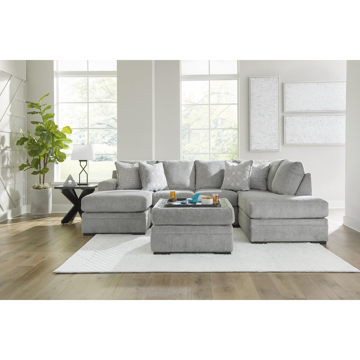 Signature Design by Ashley Casselbury 52906S1 2 pc Sectional with Chaise IMAGE 9