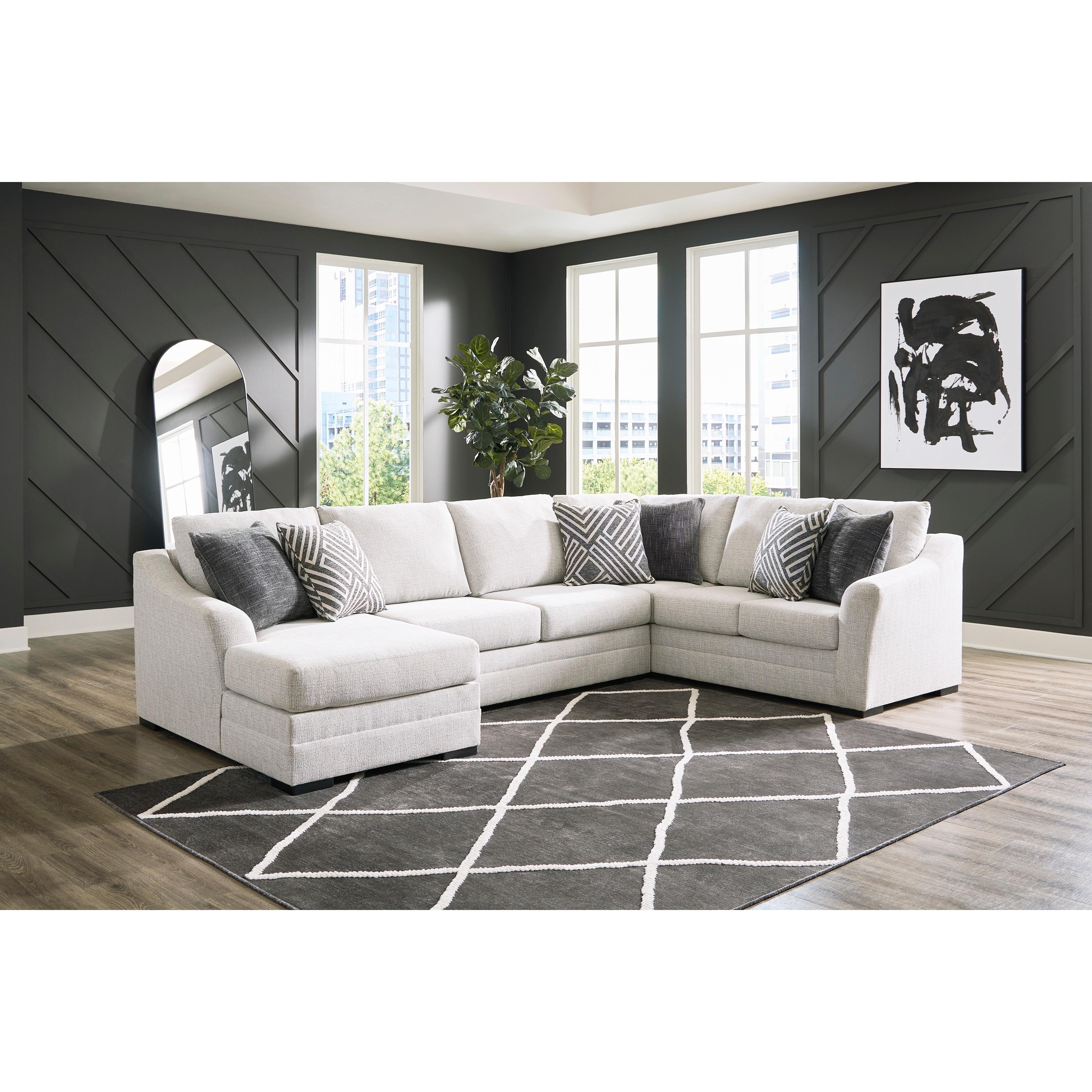 Benchcraft Koralynn 54102S1 3 pc Sectional with Chaise IMAGE 3