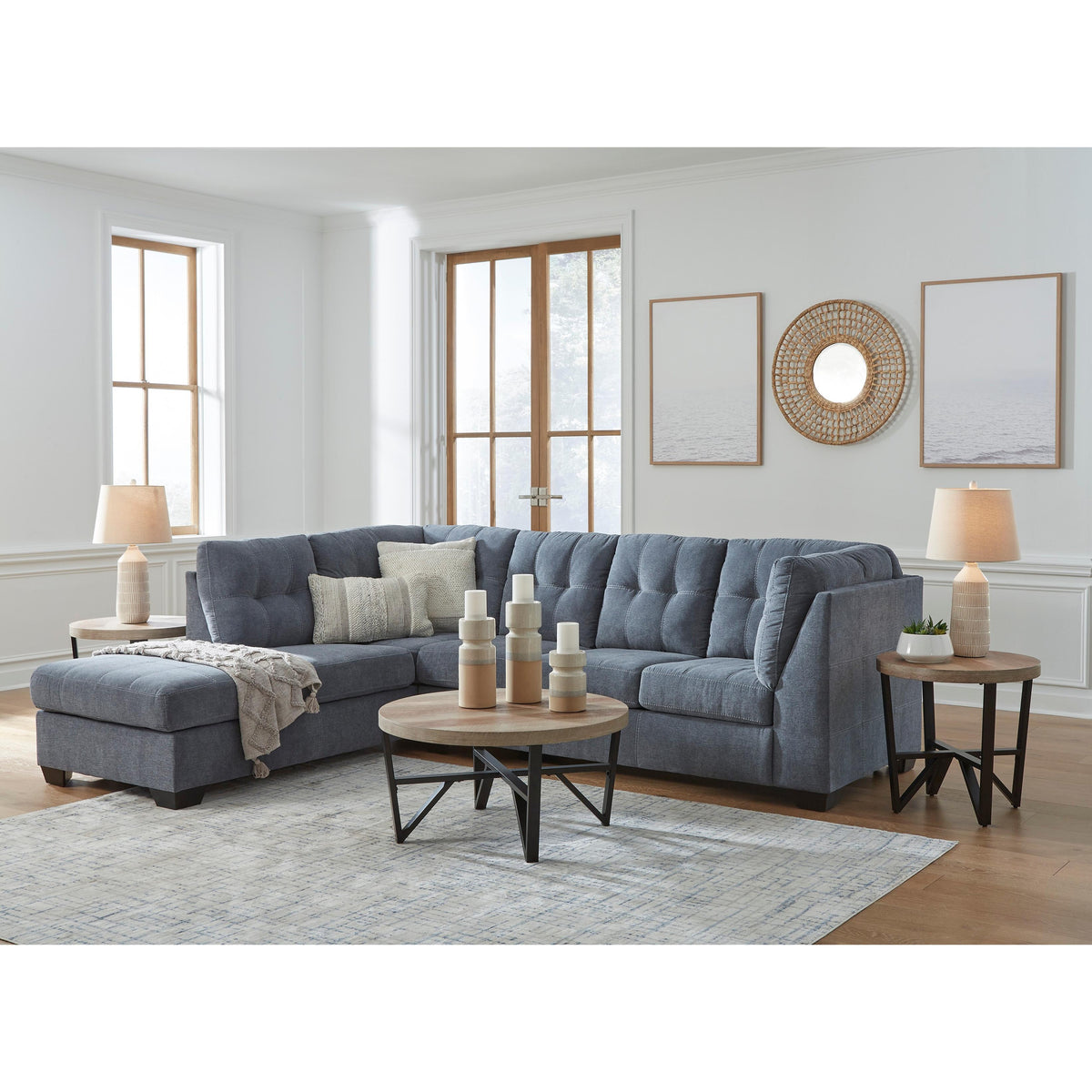 Signature Design by Ashley Marleton 55303S1 2 pc Sectional with Chaise IMAGE 6