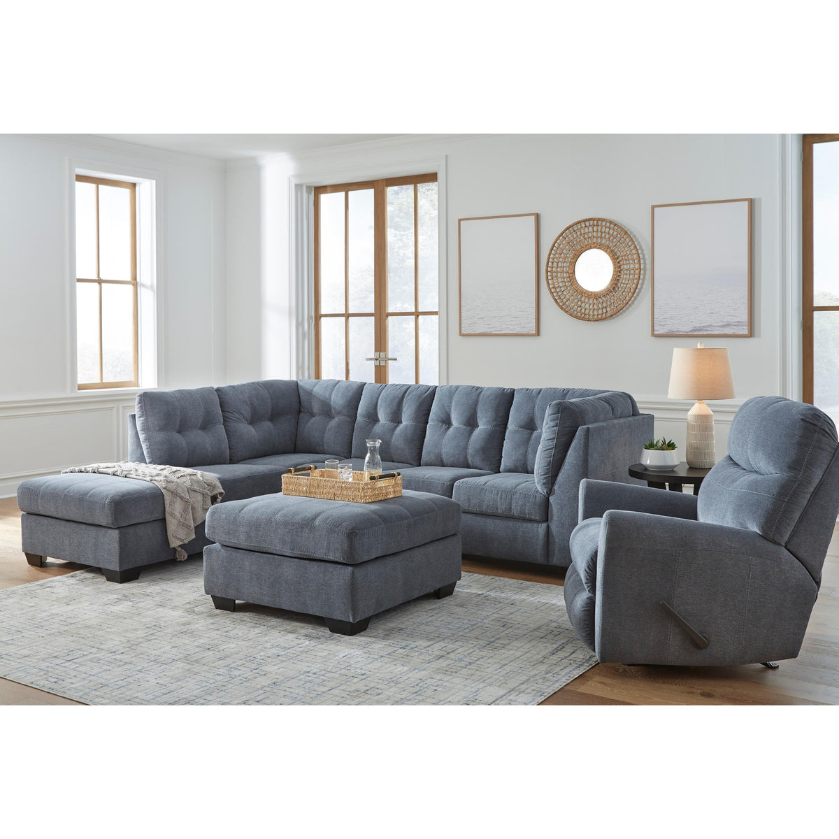 Signature Design by Ashley Marleton 55303S1 2 pc Sectional with Chaise IMAGE 7