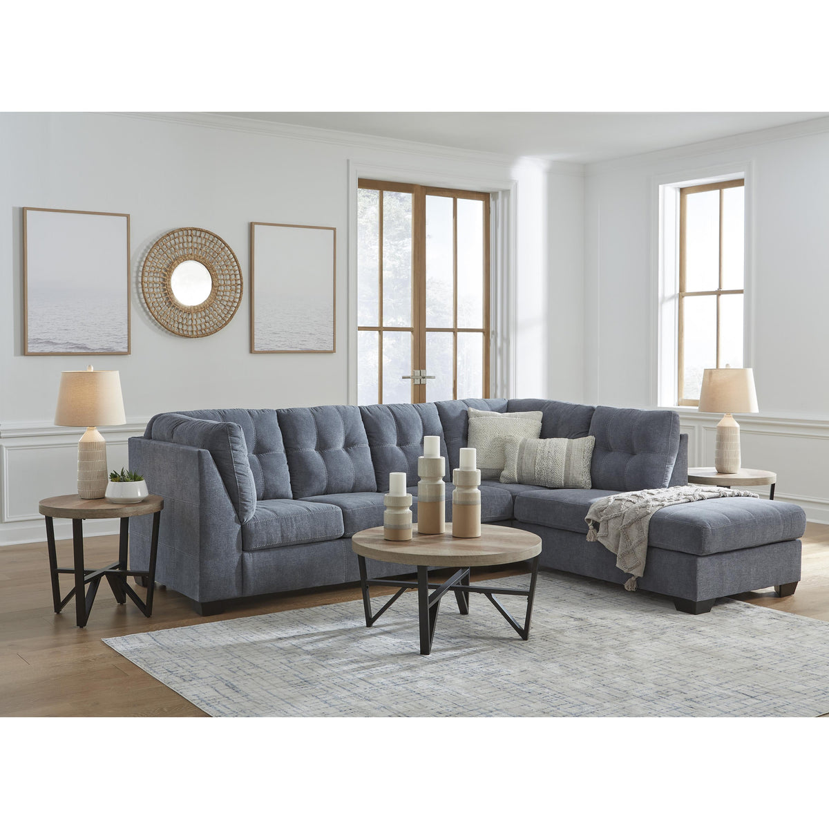 Signature Design by Ashley Marleton 55303S2 2 pc Sectional with Chaise IMAGE 6