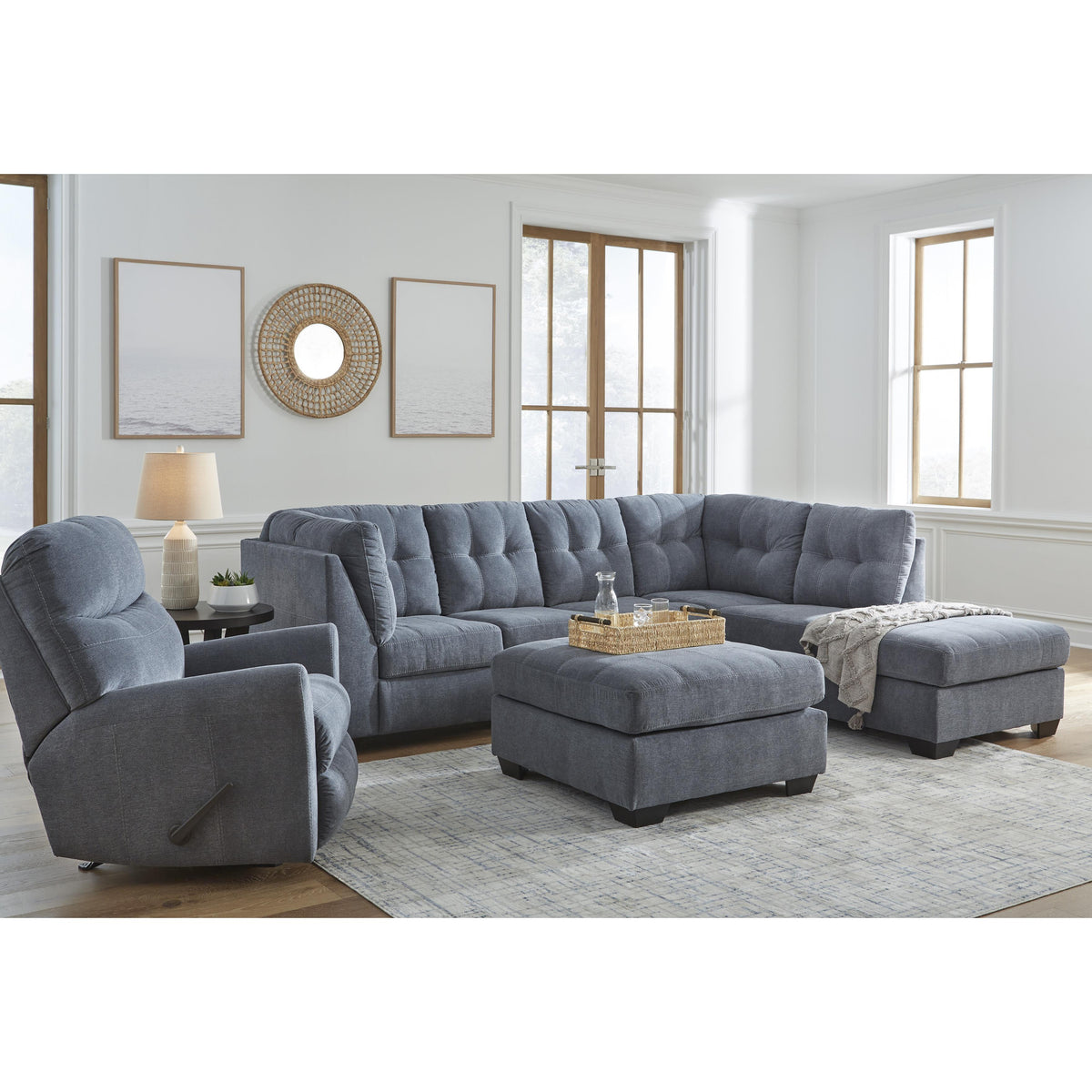 Signature Design by Ashley Marleton 55303S2 2 pc Sectional with Chaise IMAGE 7