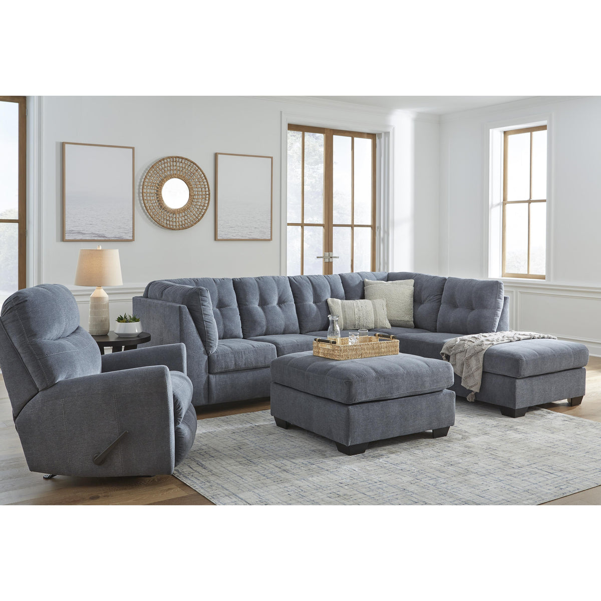 Signature Design by Ashley Marleton 55303S2 2 pc Sectional with Chaise IMAGE 8