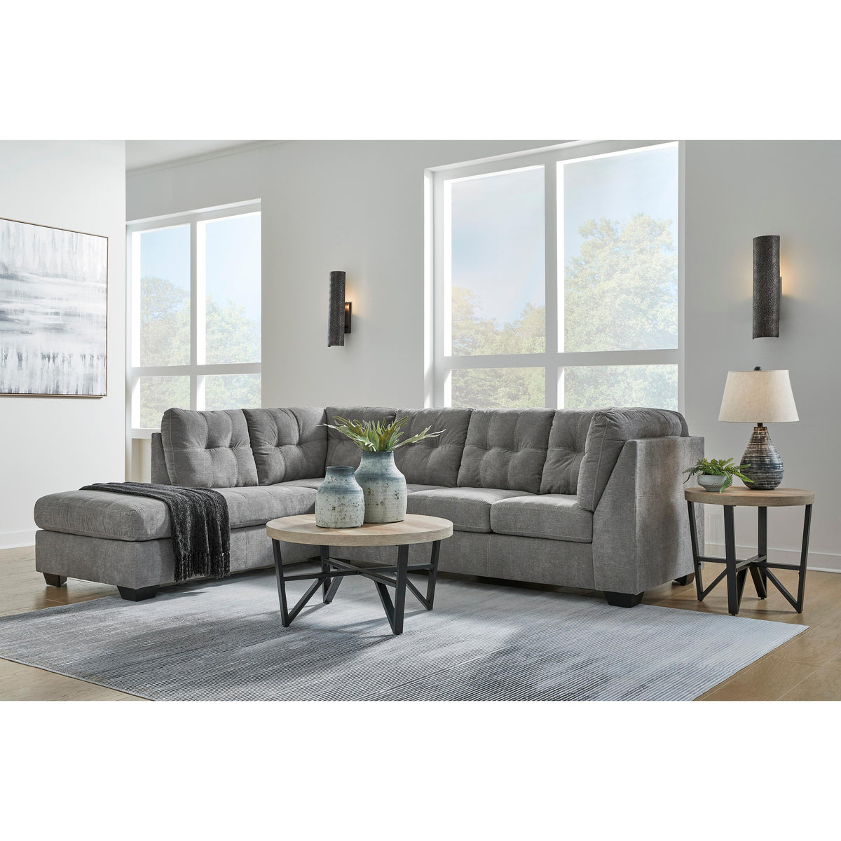 Signature Design by Ashley Marleton 55305S1 2 pc Sectional with Chaise IMAGE 5