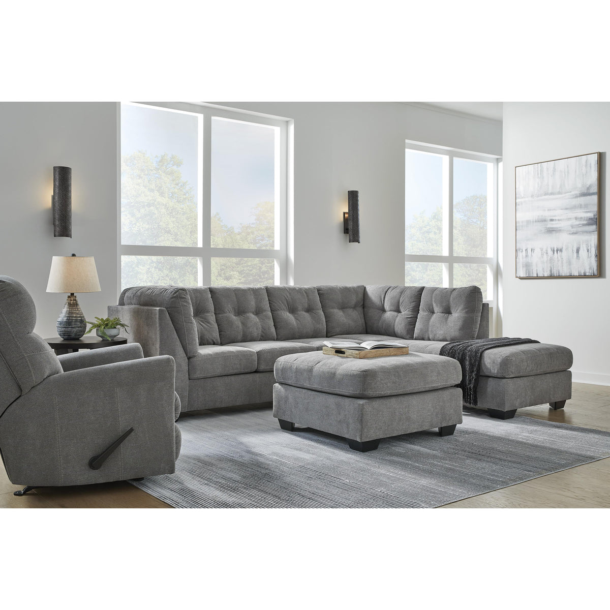 Signature Design by Ashley Marleton 55305S2 2 pc Sectional with Chaise IMAGE 7