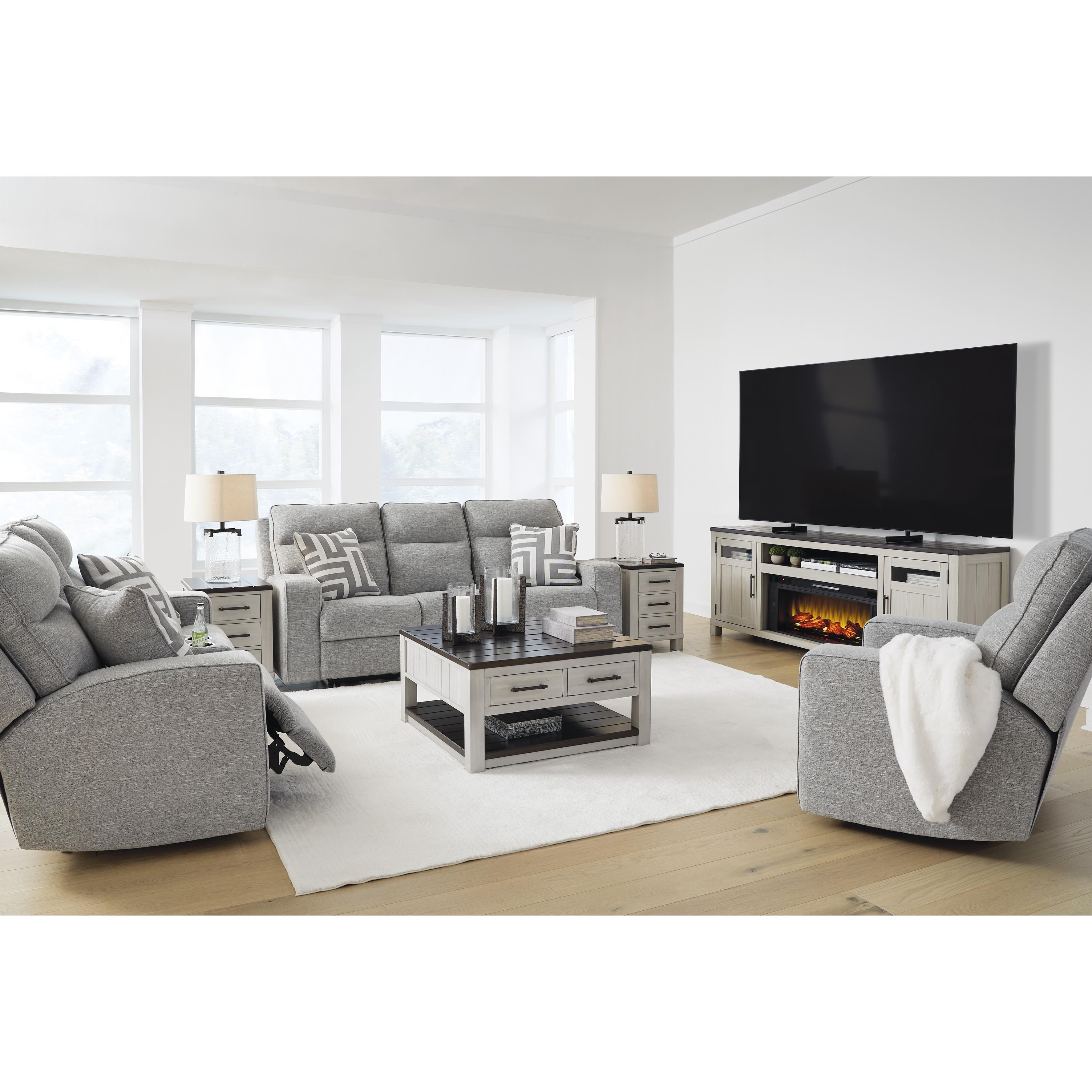 Signature Design by Ashley Biscoe 9050313 Power Recliner with Adjustable Headrest IMAGE 9