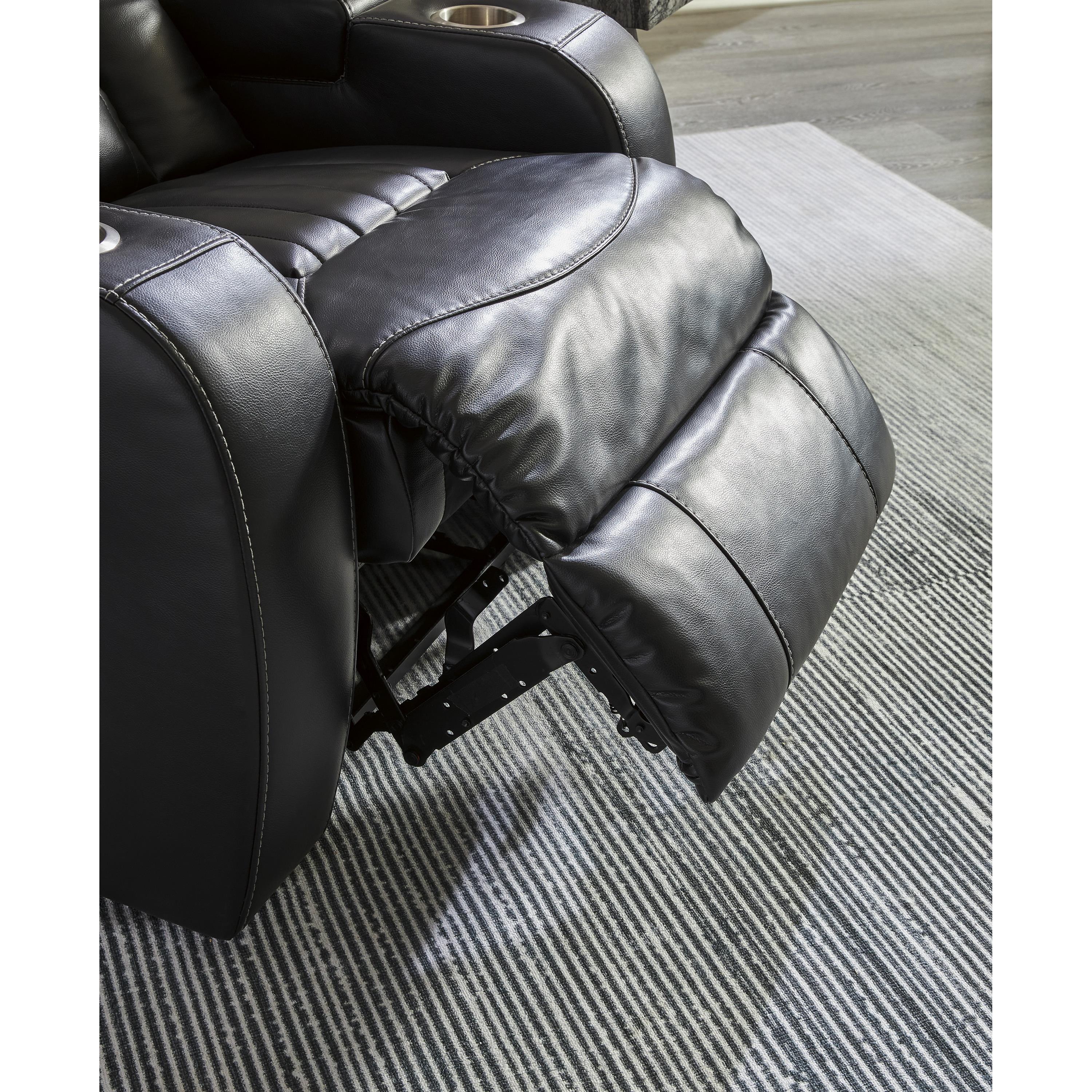 Signature Design by Ashley Caveman Den 9070313 Power Recliner with Adjustable Headrest IMAGE 10