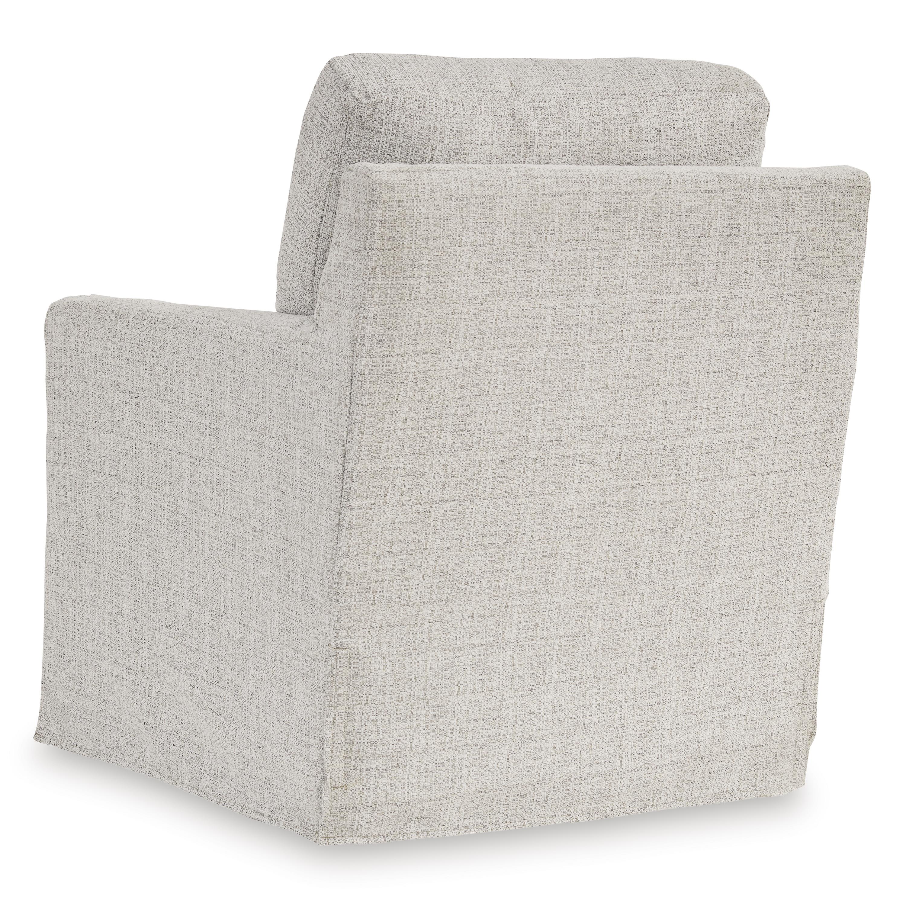 Signature Design by Ashley Nenana Next-Gen Nuvella A3000644 Swivel Glider Accent Chair IMAGE 4