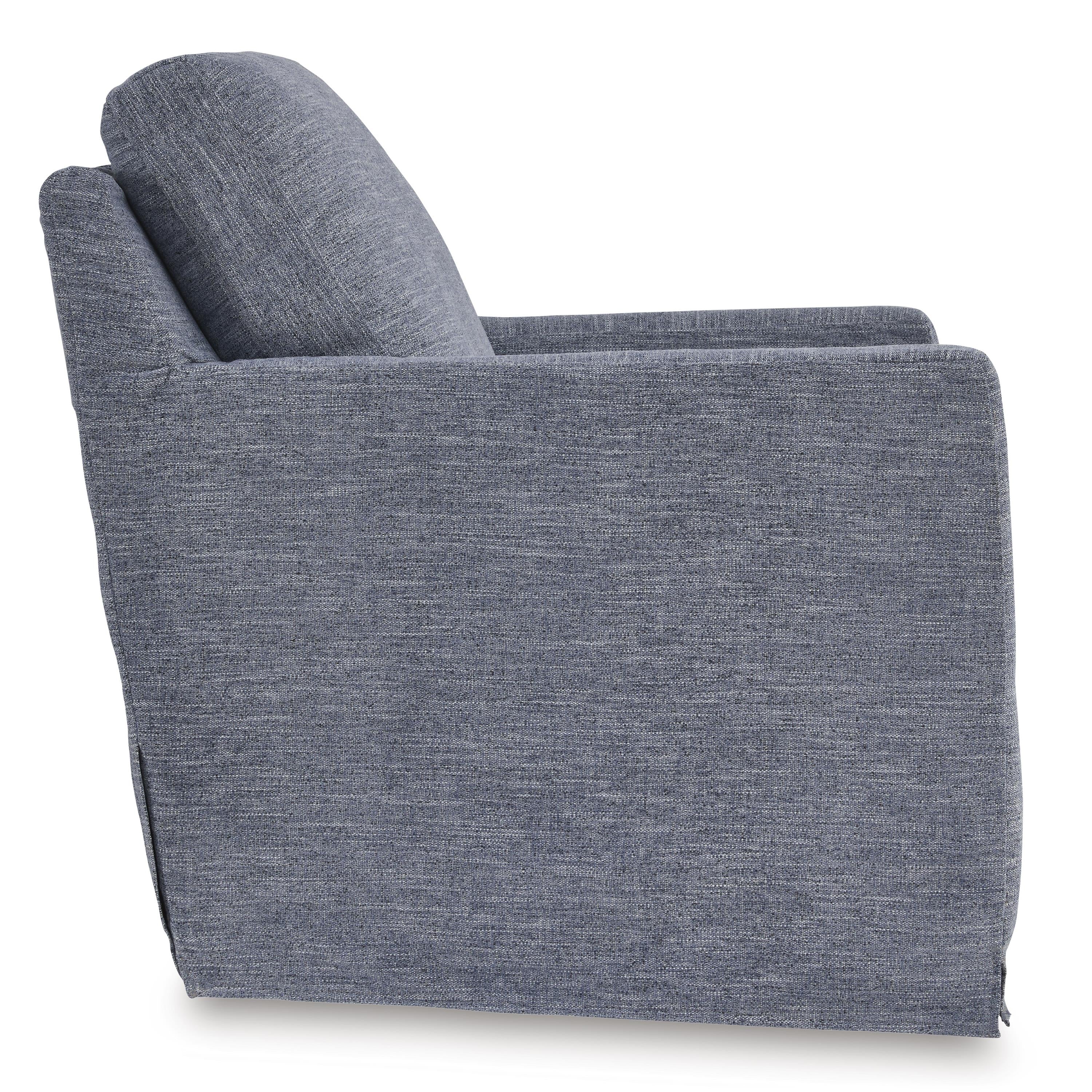 Signature Design by Ashley Nenana Next-Gen Nuvella A3000646 Swivel Glider Accent Chair IMAGE 3