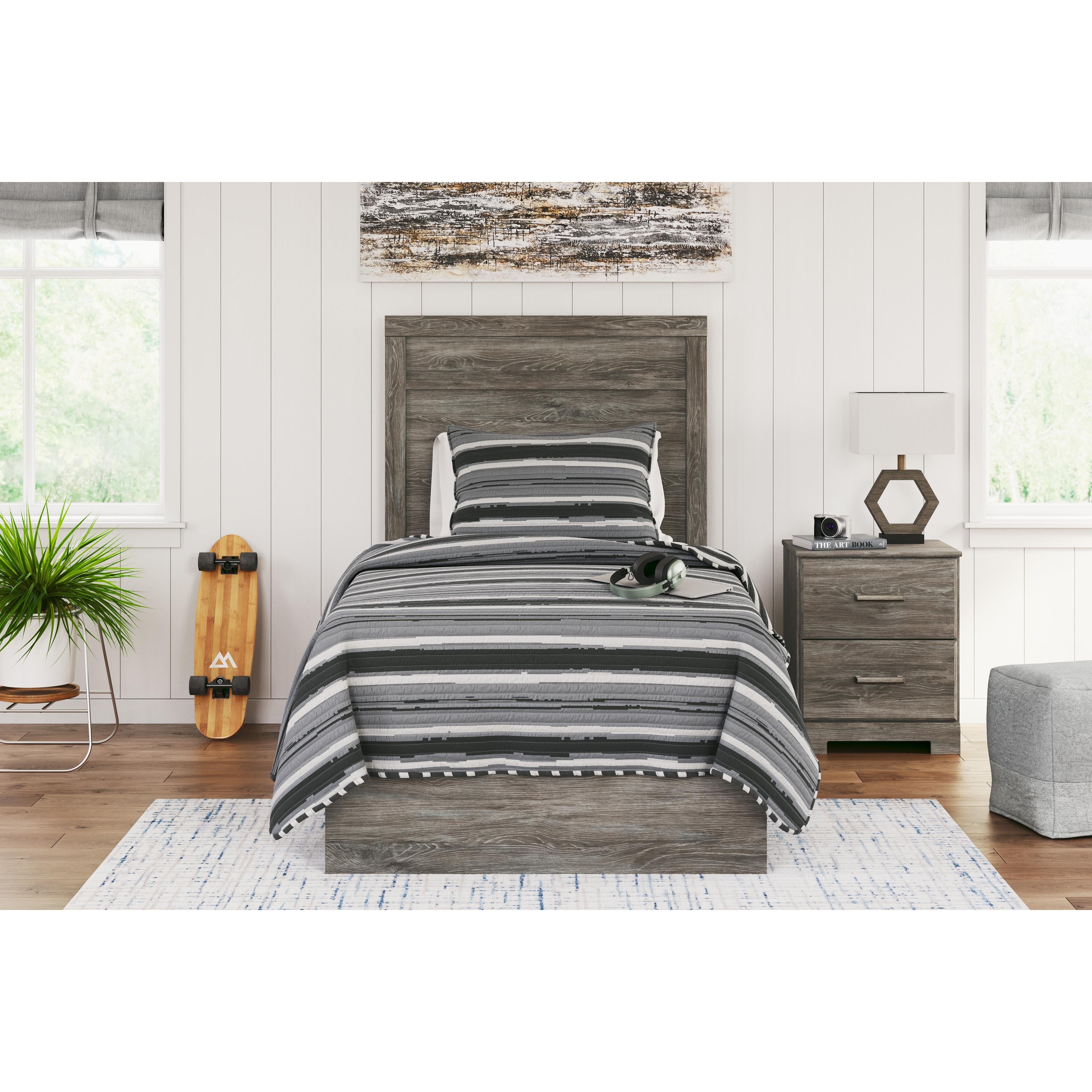 Signature Design by Ashley Ralinksi B2587B11 Twin Panel Bed IMAGE 6