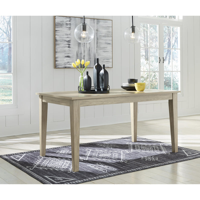 Signature Design by Ashley Gleanville Dining Table D511-25 IMAGE 4