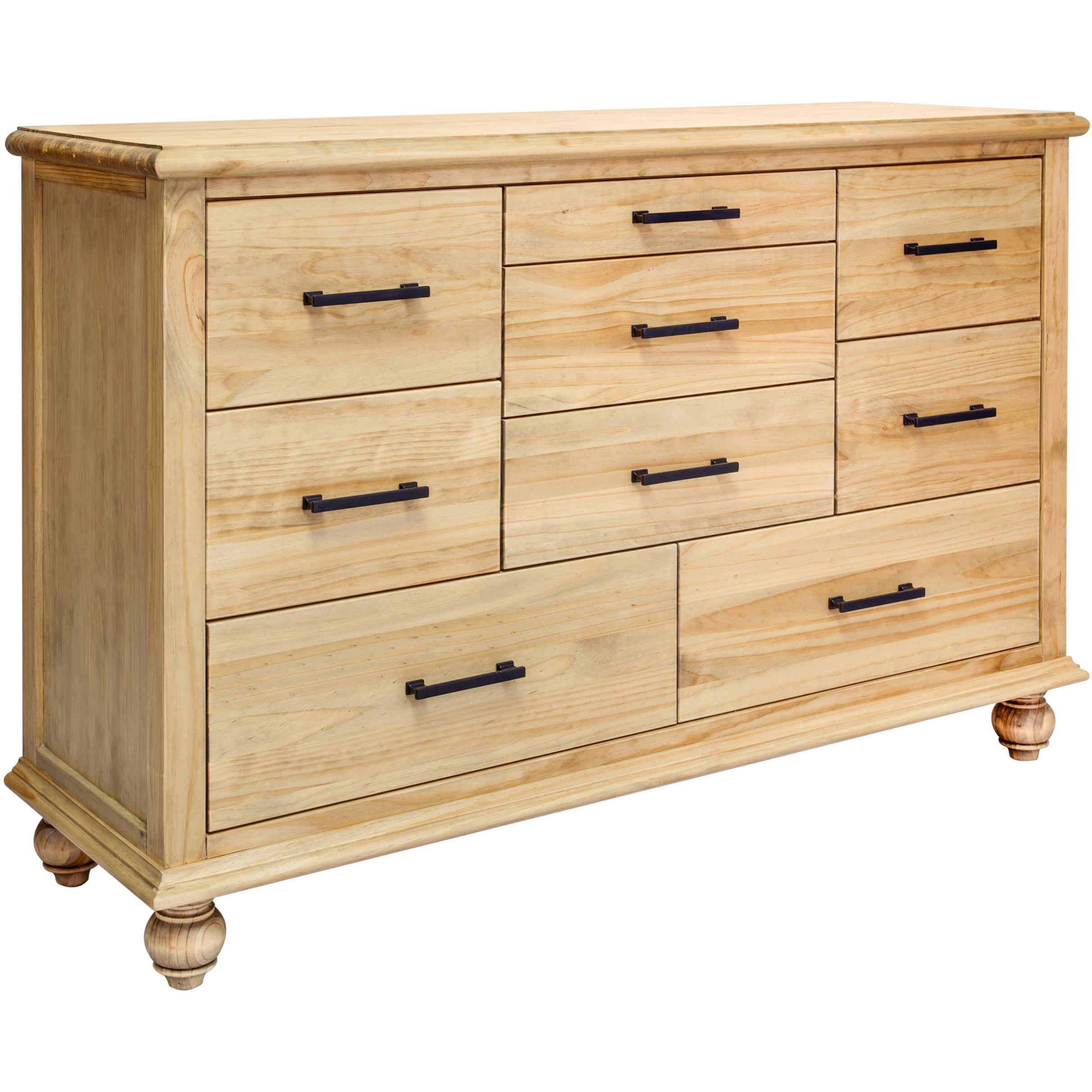 Mako Solid Wood Furniture Victoria 8300-40-9-D Dresser IMAGE 2