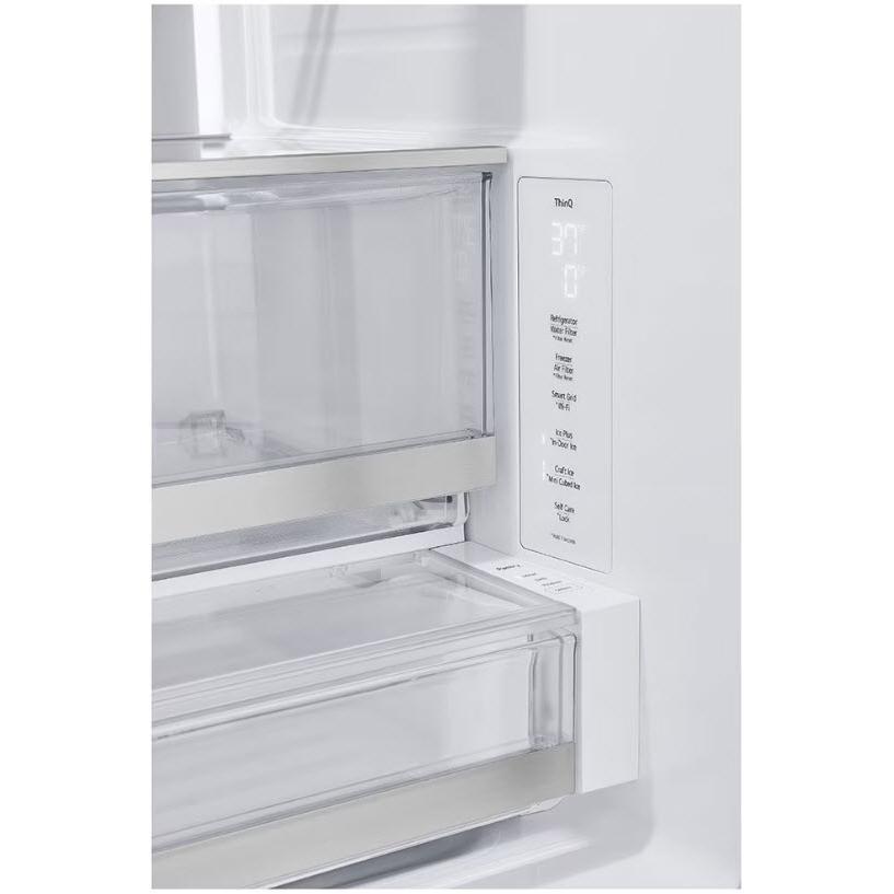 LG 36-inch, 26 cu. ft. Counter-Depth French 3-Door Refrigerator with Four Types of Ice LRYXC2606D IMAGE 14