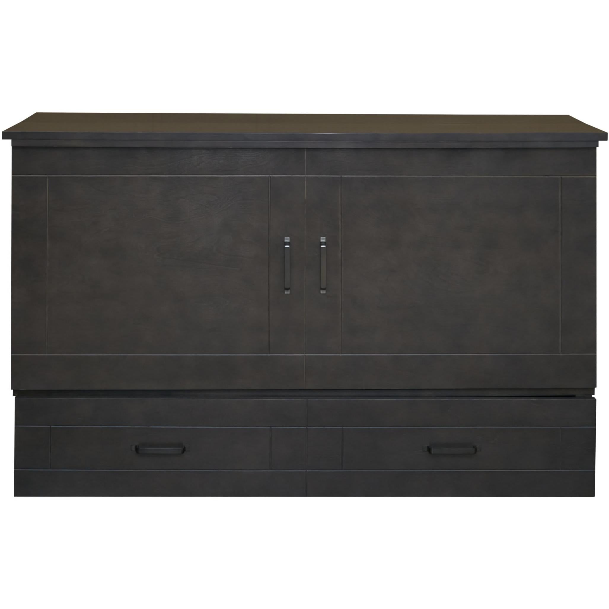 Cabinet Bed Aztec Queen Cabinet Bed - Grey IMAGE 1