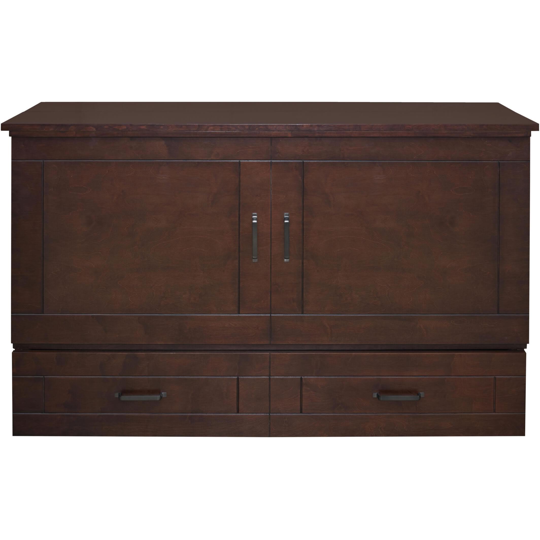 Cabinet Bed Aztec Queen Cabinet Bed - Espresso IMAGE 1