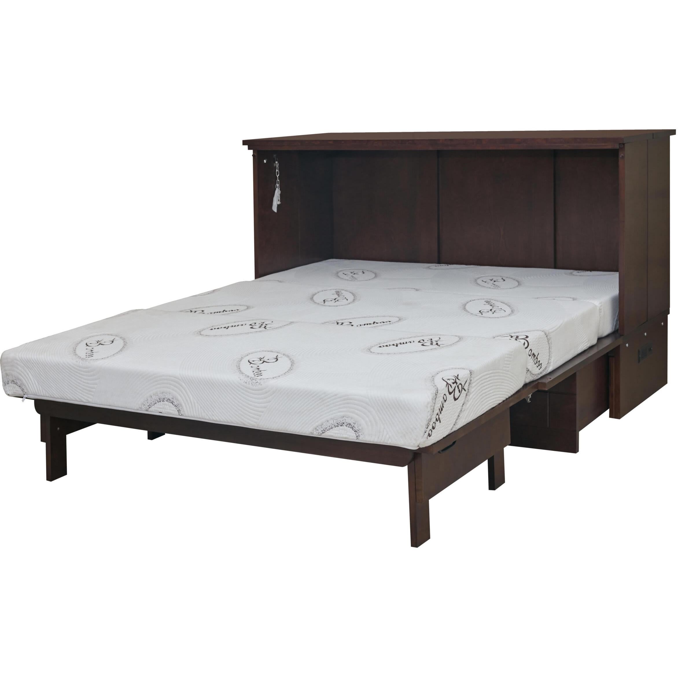 Cabinet Bed Aztec Queen Cabinet Bed - Espresso IMAGE 7