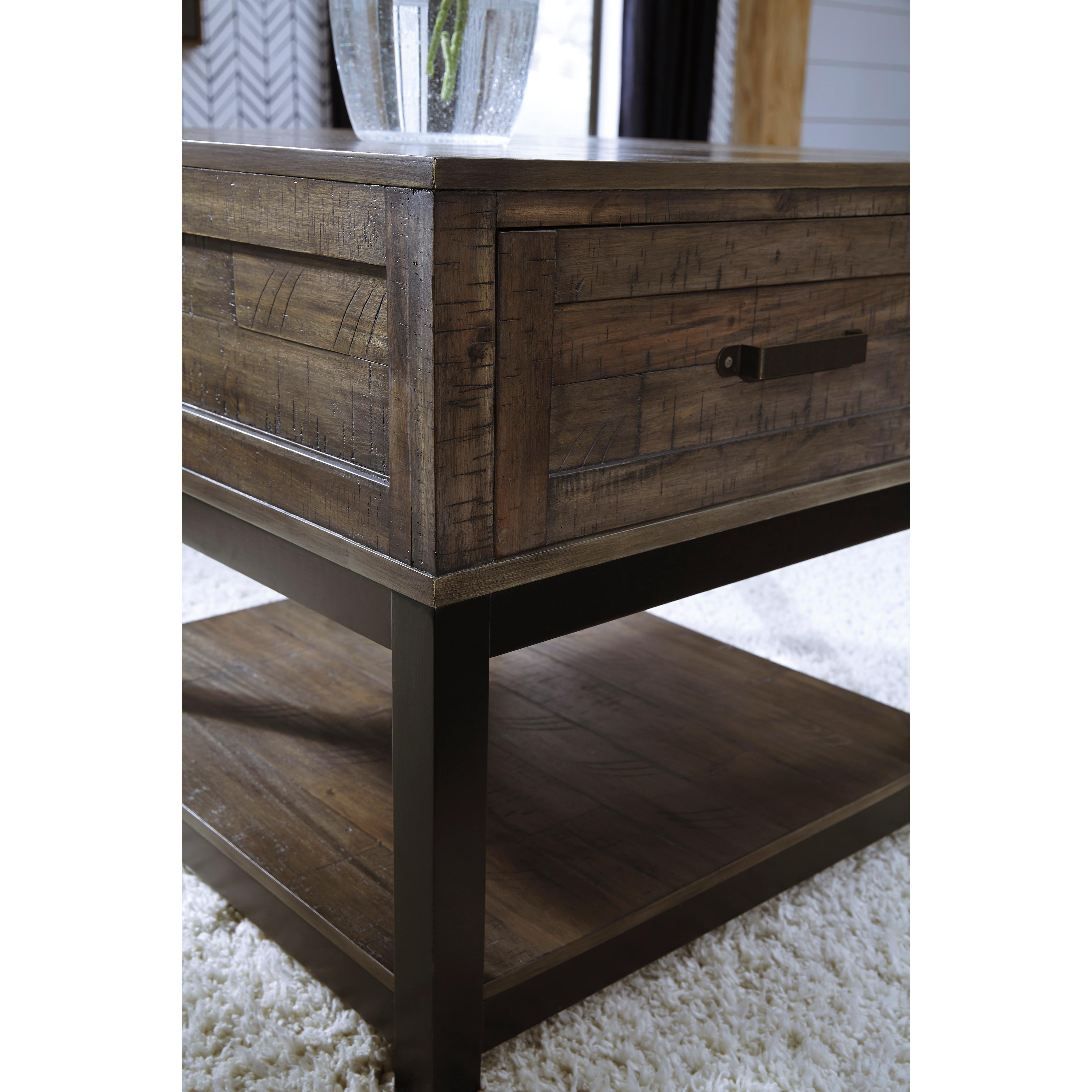 Signature Design by Ashley Johurst T444T1 Cocktail Table and 2 End Tables IMAGE 6