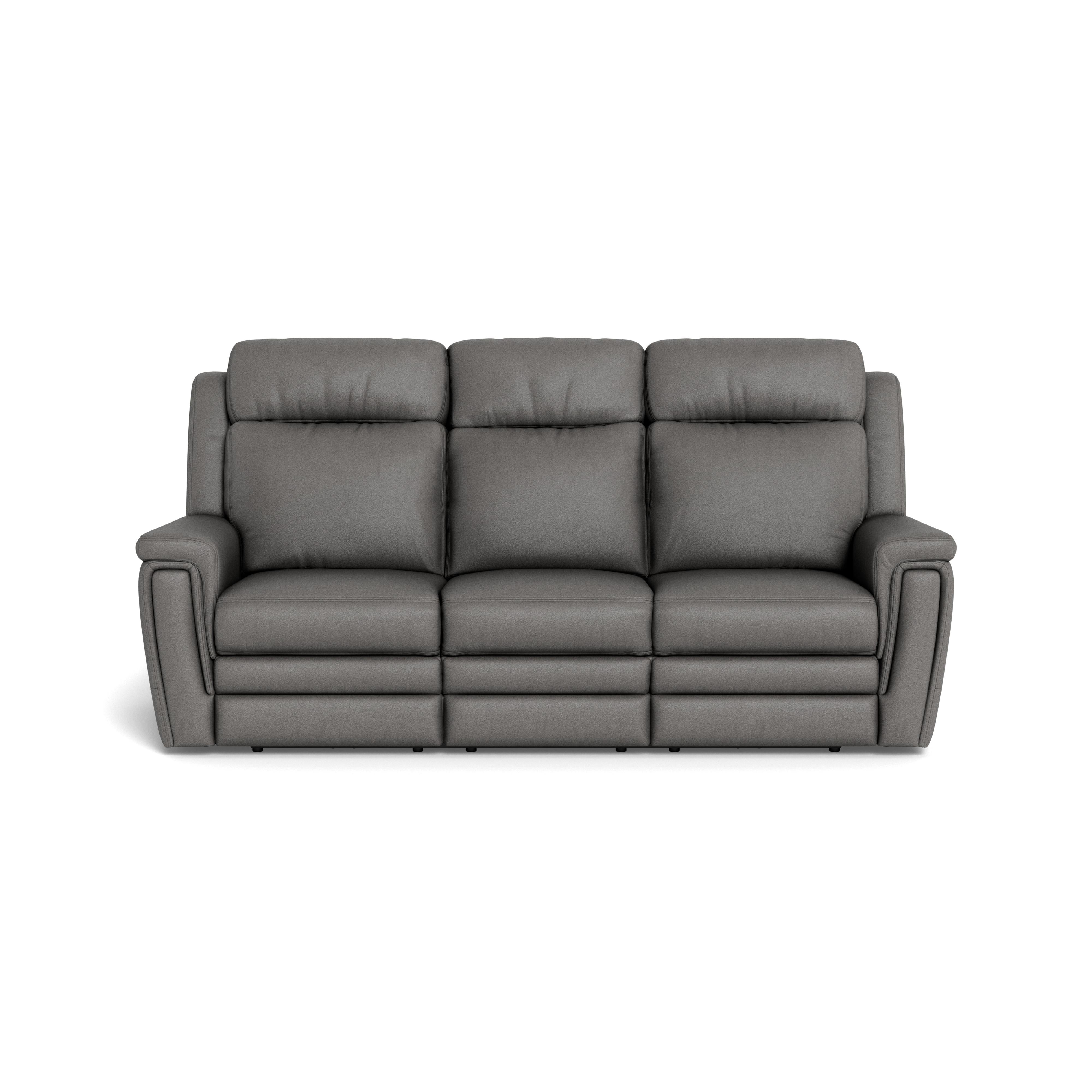 Palliser Asher 41065-L6 Power Reclining Sofa with Lumbar Support - Bali Rainstorm Match IMAGE 1