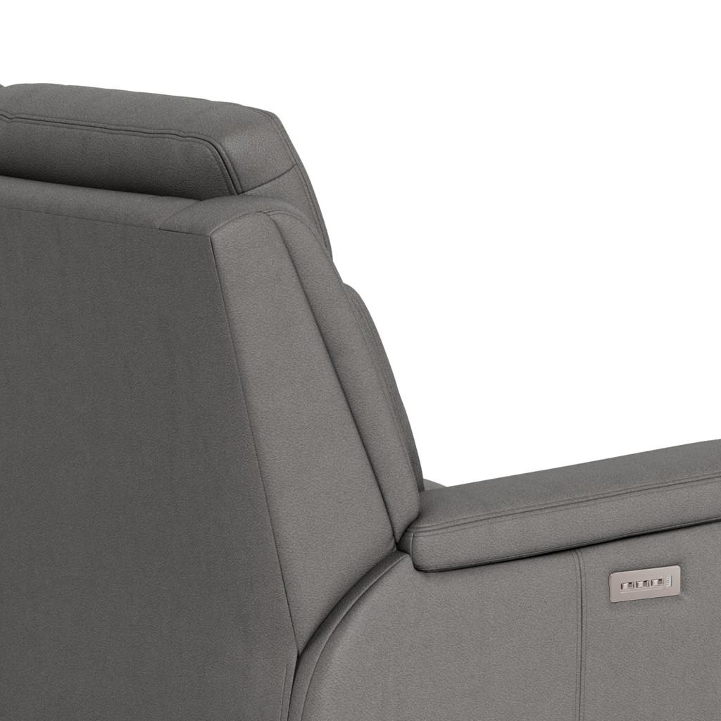 Palliser Asher 41065-L6 Power Reclining Sofa with Lumbar Support - Bali Rainstorm Match IMAGE 11