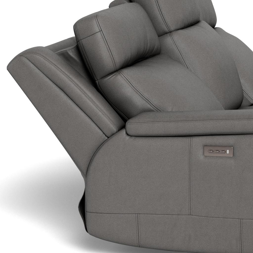 Palliser Asher 41065-L6 Power Reclining Sofa with Lumbar Support - Bali Rainstorm Match IMAGE 13