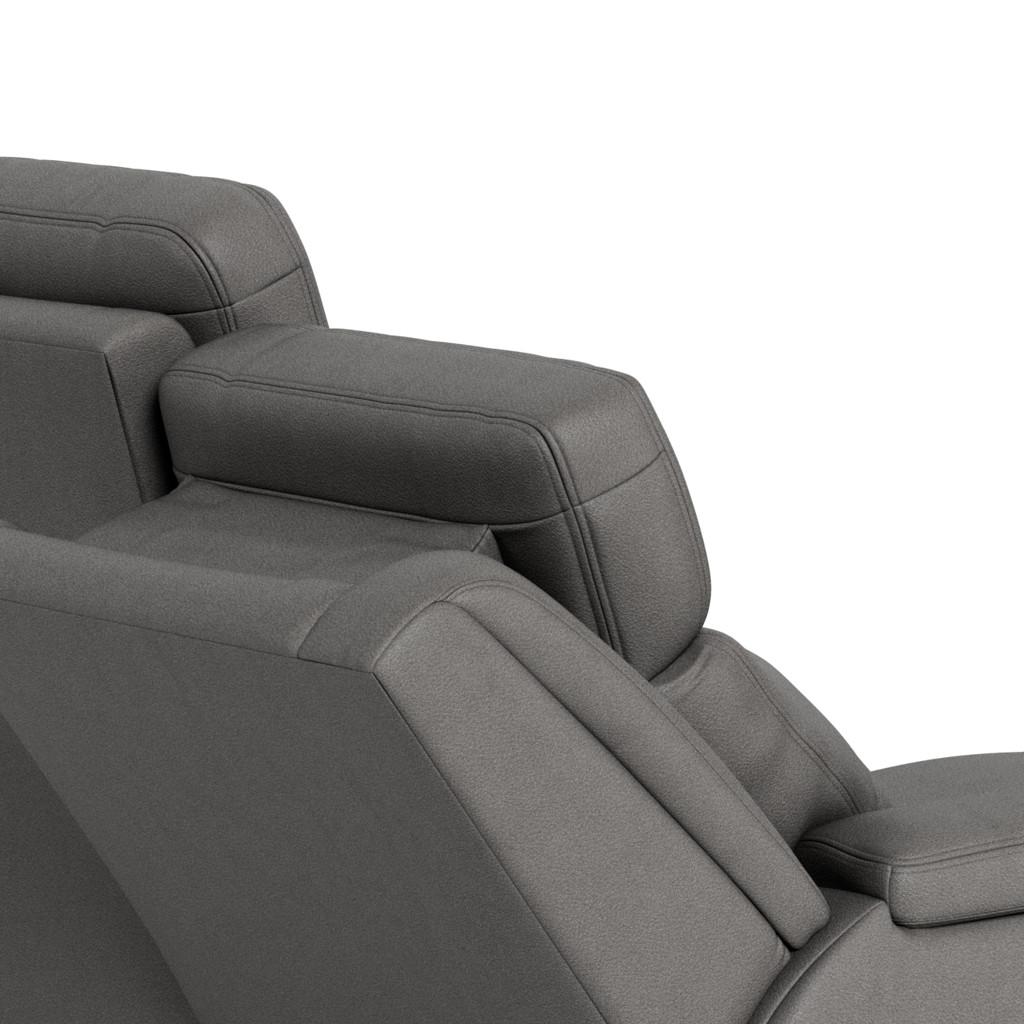 Palliser Asher 41065-L6 Power Reclining Sofa with Lumbar Support - Bali Rainstorm Match IMAGE 14