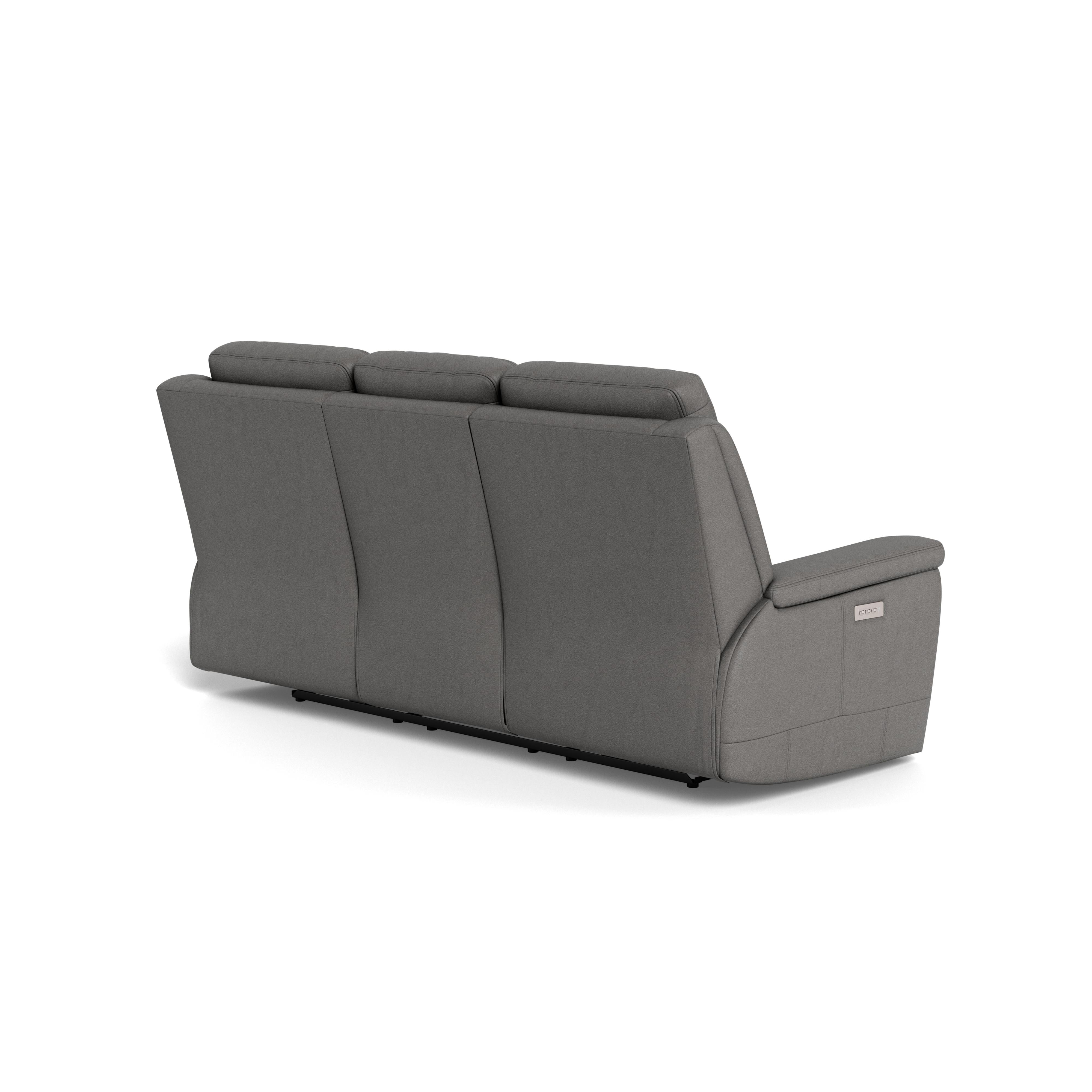 Palliser Asher 41065-L6 Power Reclining Sofa with Lumbar Support - Bali Rainstorm Match IMAGE 7