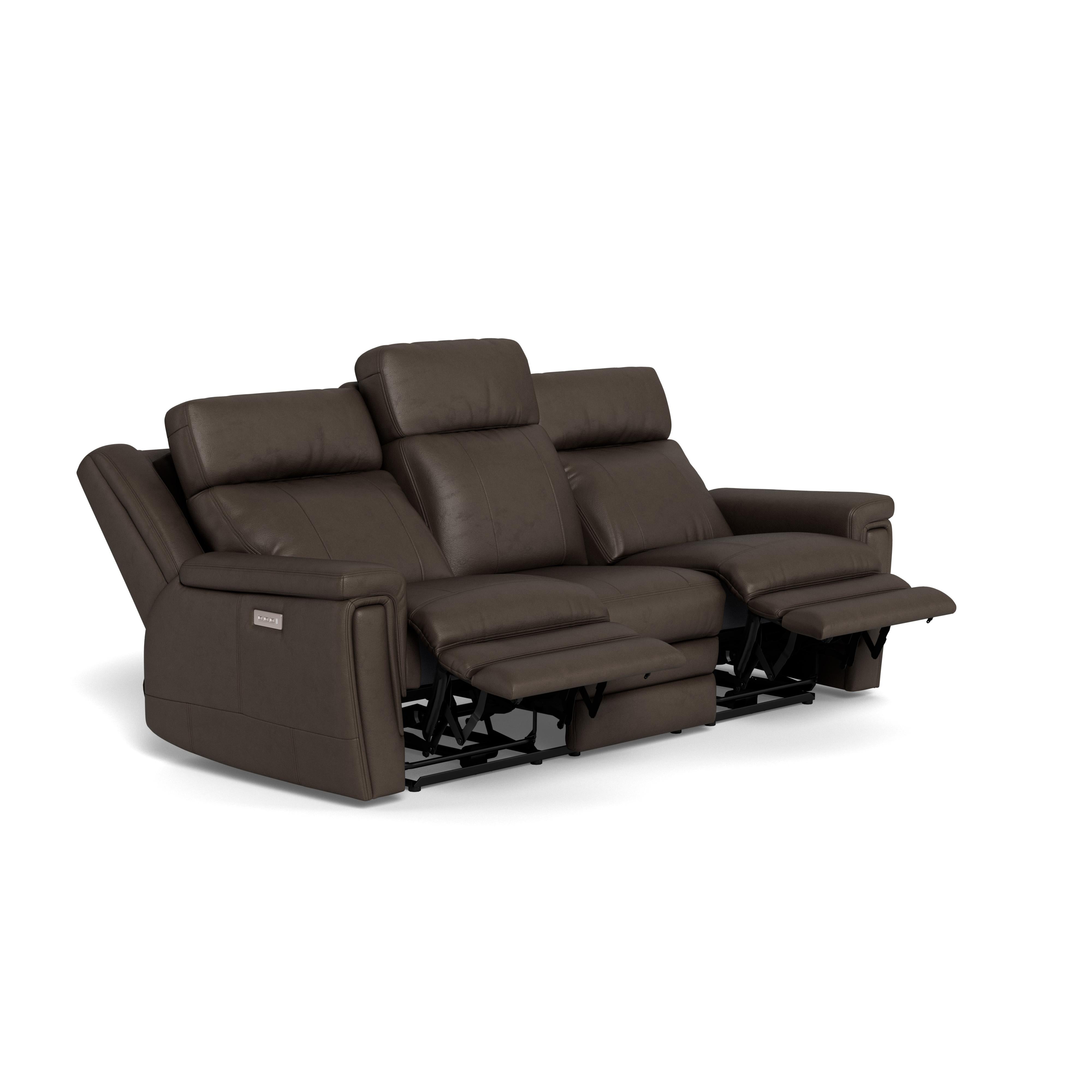 Palliser Asher 41065-L6 Power Reclining Sofa with Lumbar Support - Solana Mountain Match IMAGE 4