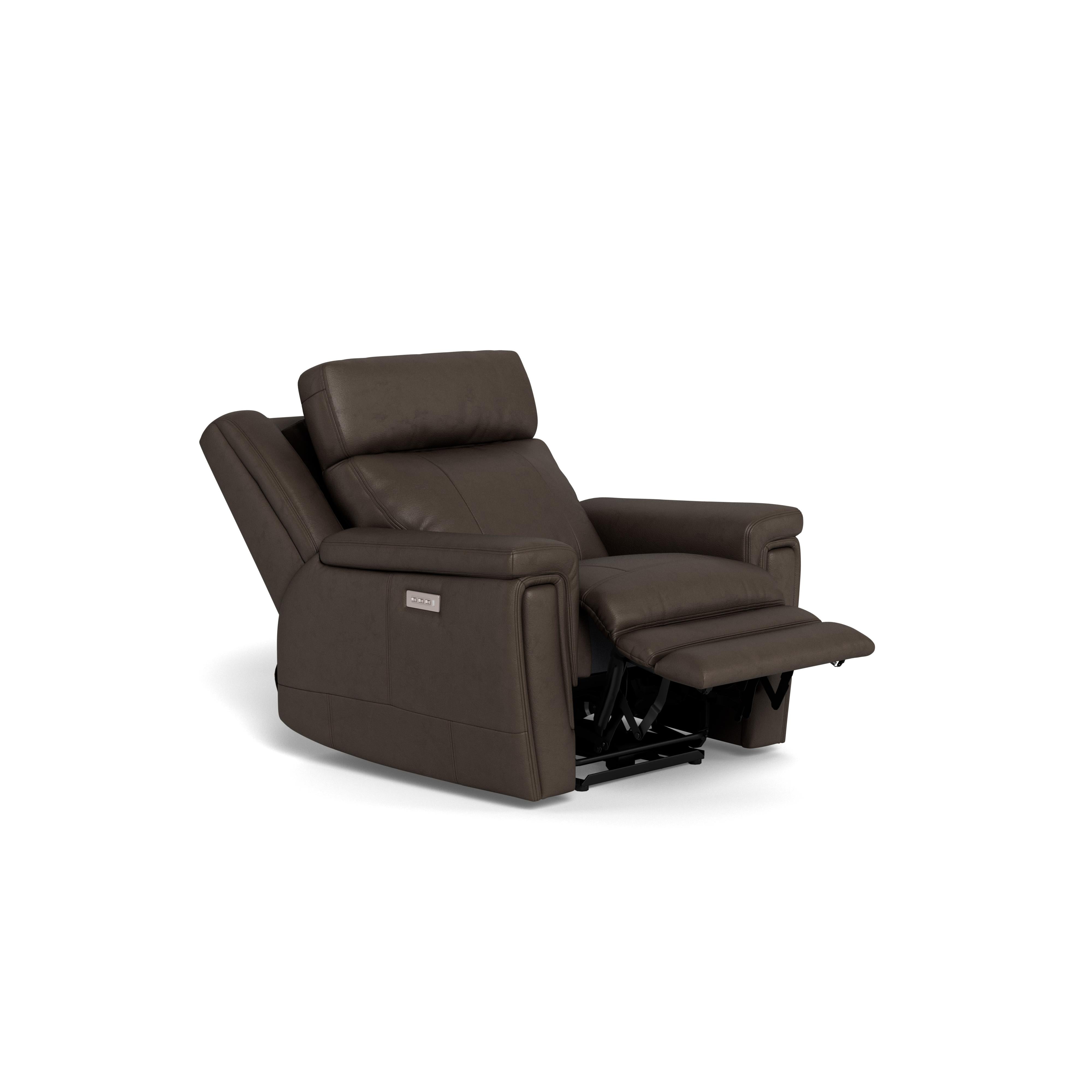 Palliser Asher 41065-L9 Wallhugger Power Recliner w/ Power Lumbar - Solana Mountain Match IMAGE 4