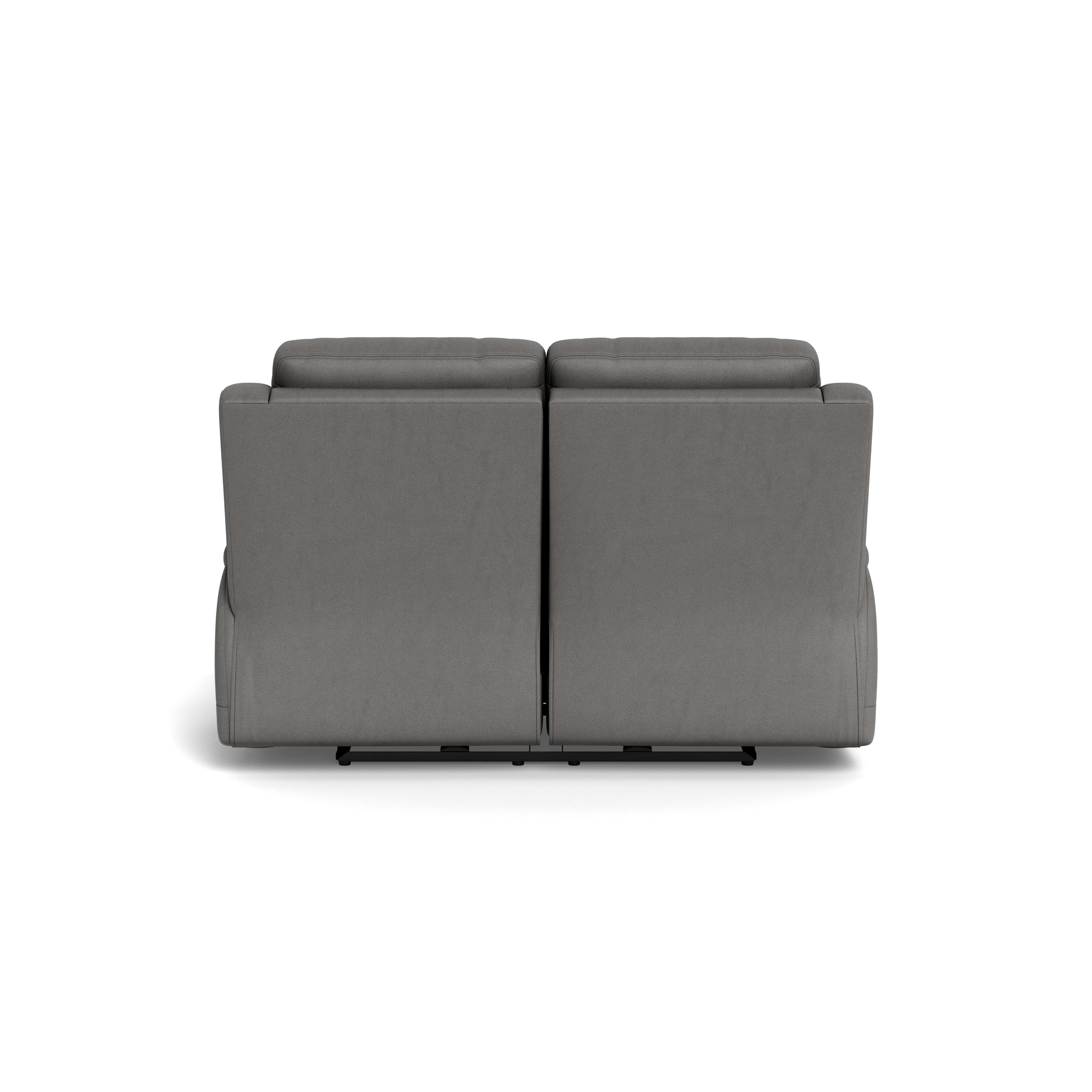 Palliser Asher 41065-L7 Power Reclining Loveseat with Lumbar Support - Bali Rainstorm Match IMAGE 9