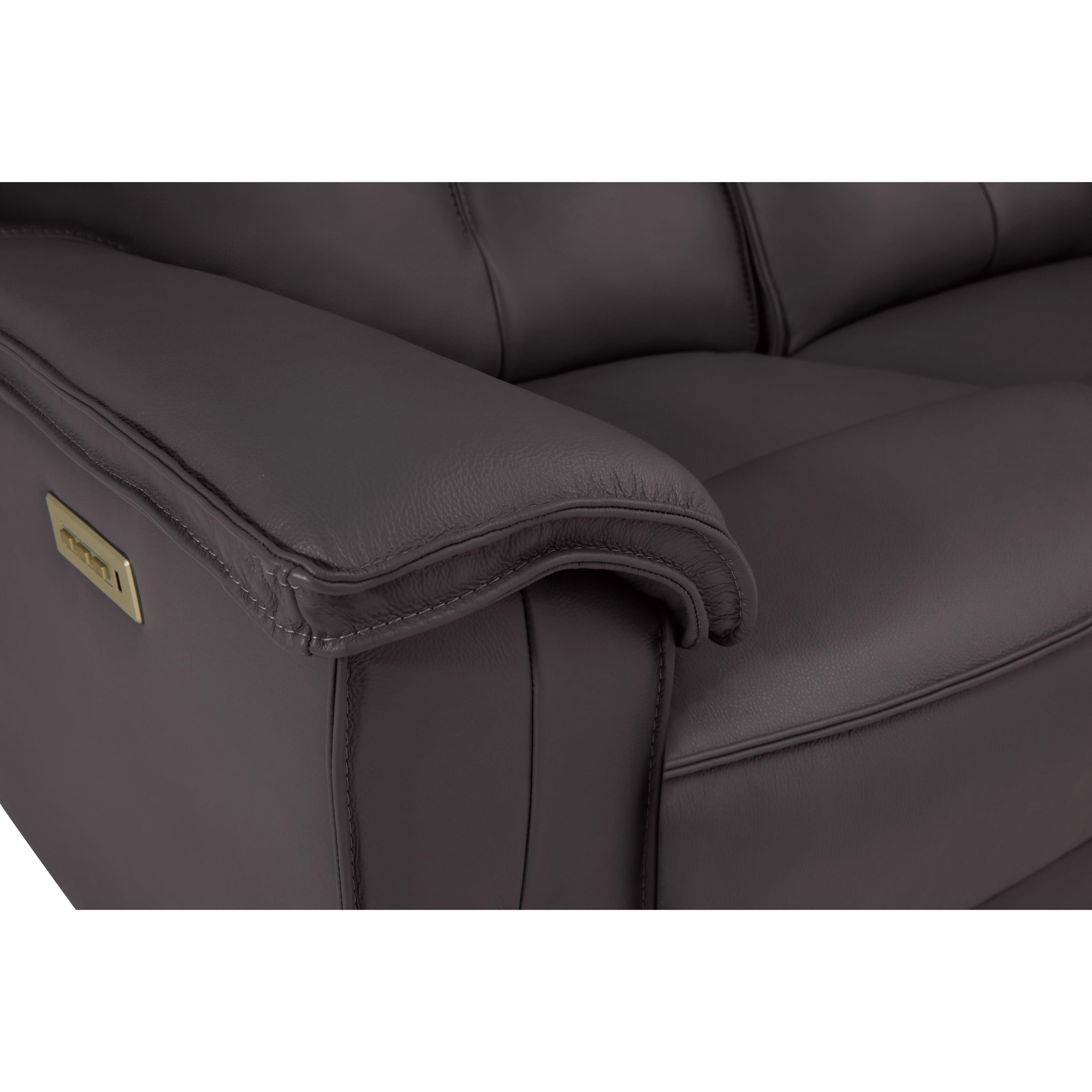 Palliser Oakley 41187-L6 Power Sofa Recliner with Power Headrest & Lumbar - Bali Carob Match IMAGE 14