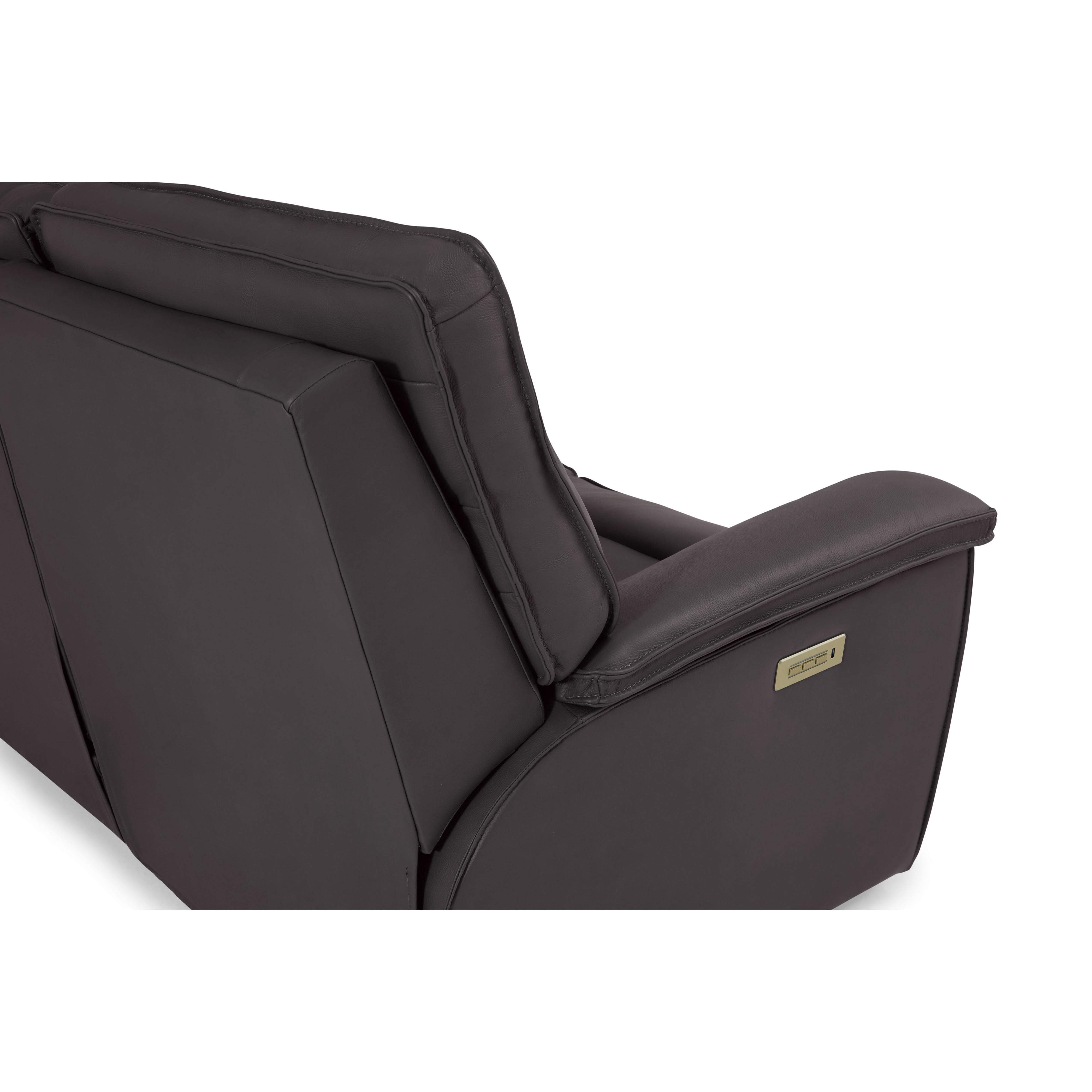 Palliser Oakley 41187-L6 Power Sofa Recliner with Power Headrest & Lumbar - Bali Carob Match IMAGE 16