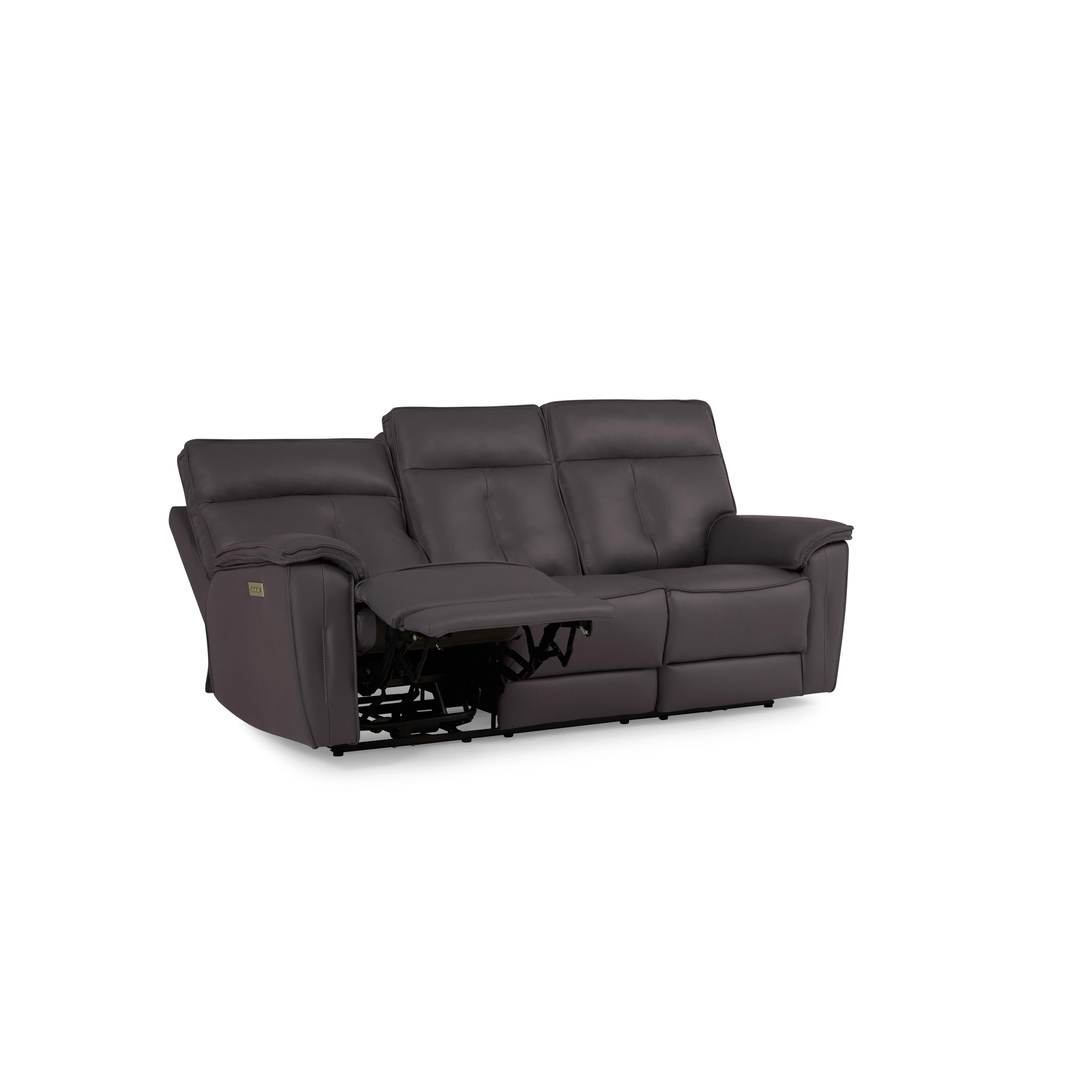 Palliser Oakley 41187-L6 Power Sofa Recliner with Power Headrest & Lumbar - Bali Carob Match IMAGE 3