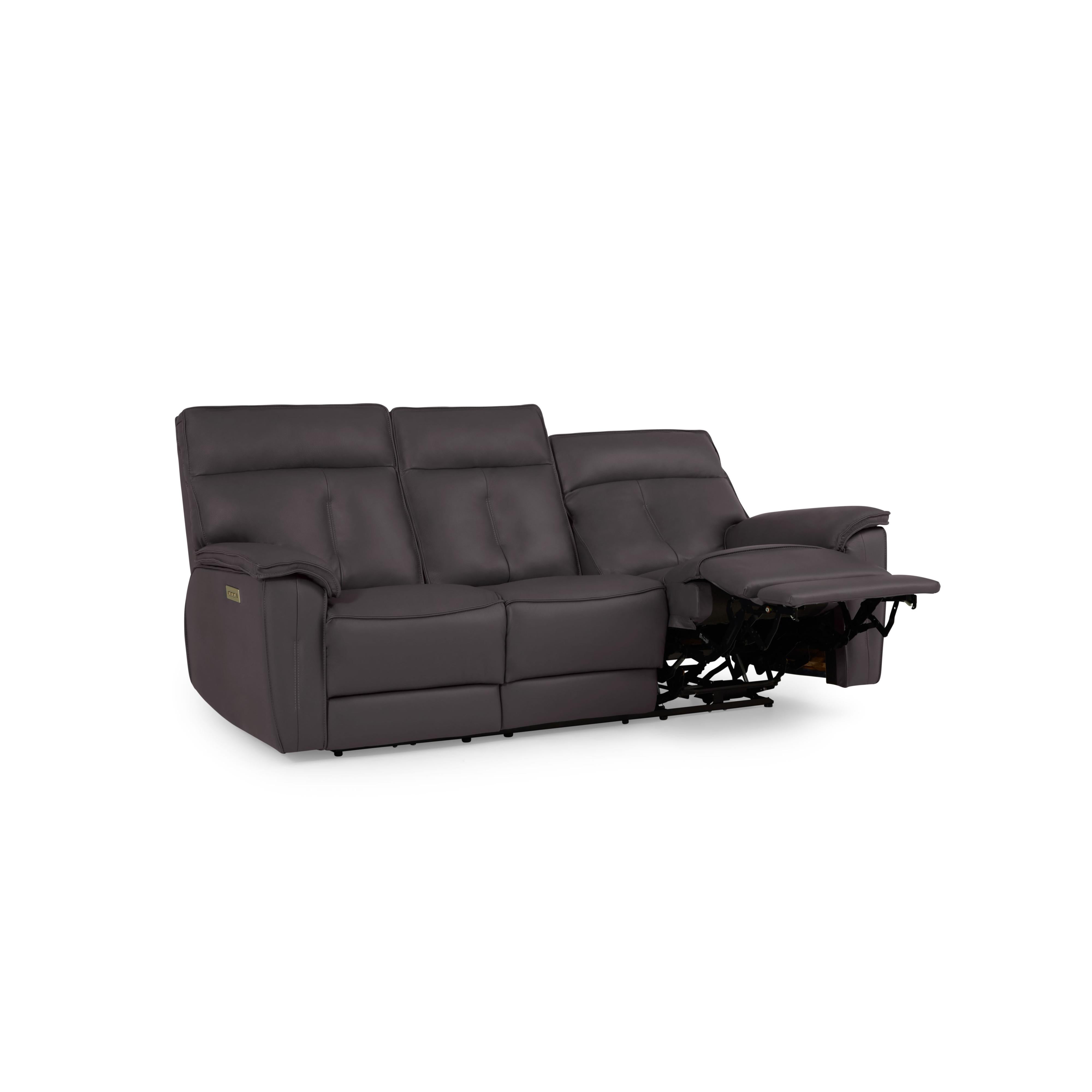 Palliser Oakley 41187-L6 Power Sofa Recliner with Power Headrest & Lumbar - Bali Carob Match IMAGE 5