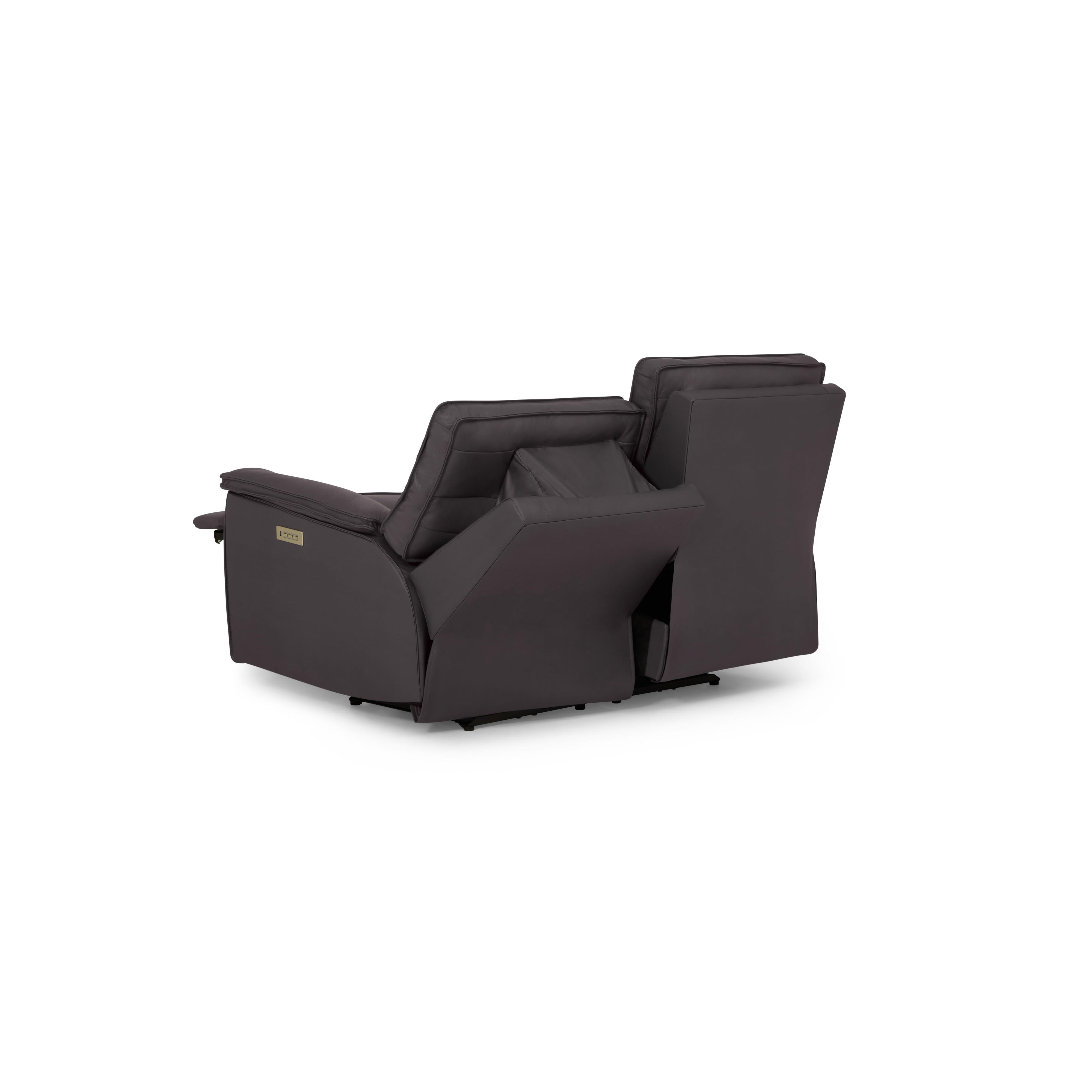 Palliser Oakley 41187-L7 Power Sofa Loveseat with Power Headrest & Lumbar - Bali Carob Match IMAGE 10