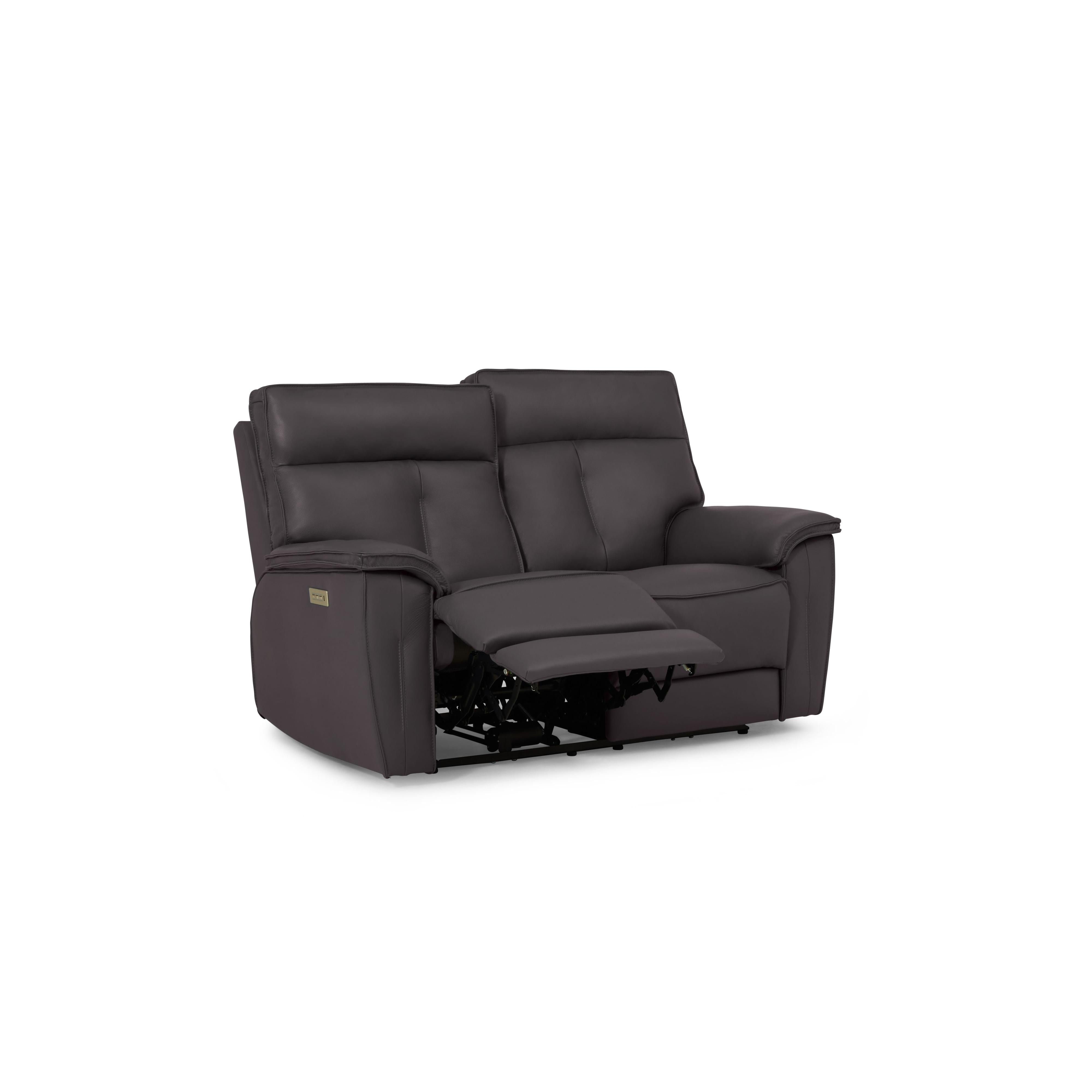 Palliser Oakley 41187-L7 Power Sofa Loveseat with Power Headrest & Lumbar - Bali Carob Match IMAGE 2