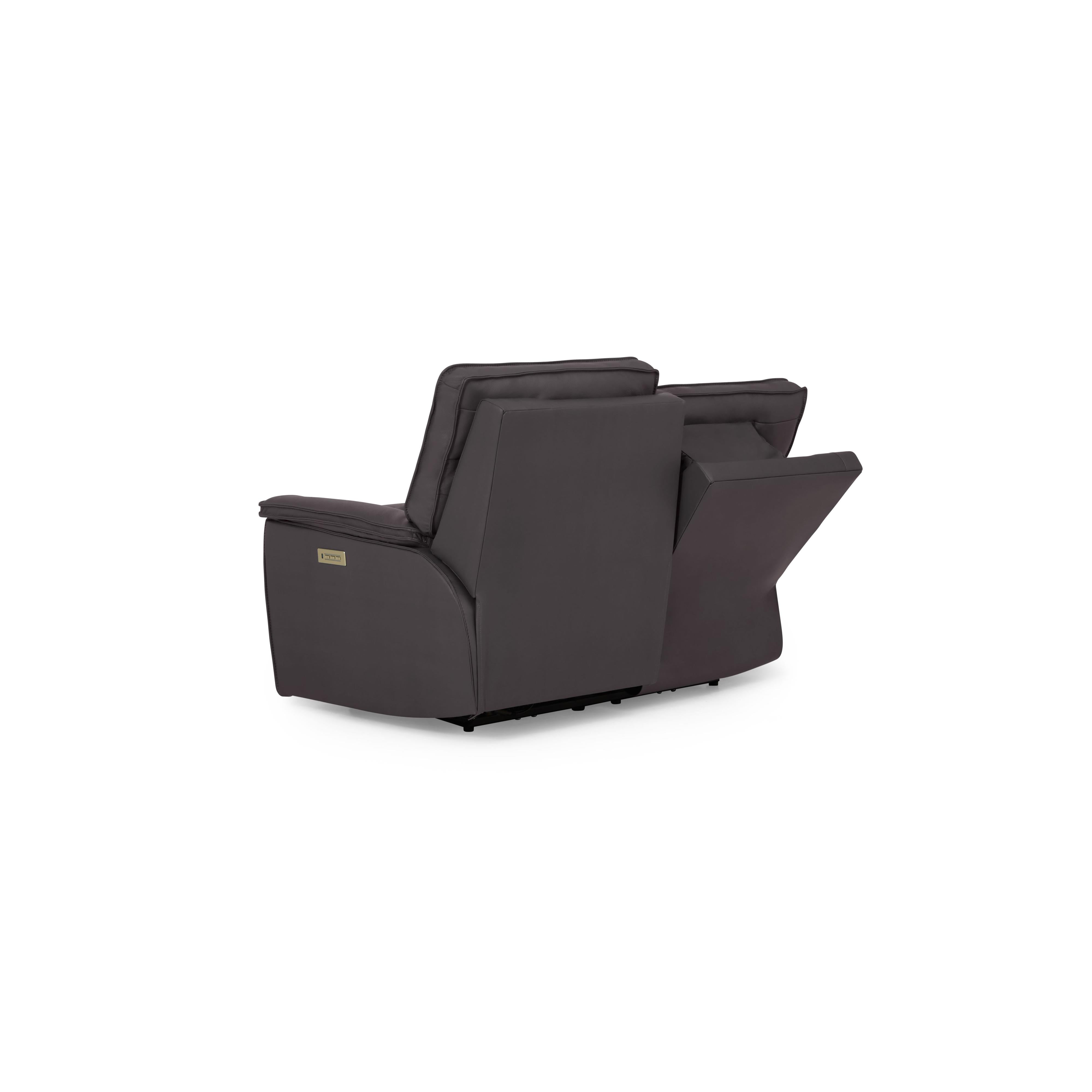 Palliser Oakley 41187-L7 Power Sofa Loveseat with Power Headrest & Lumbar - Bali Carob Match IMAGE 8