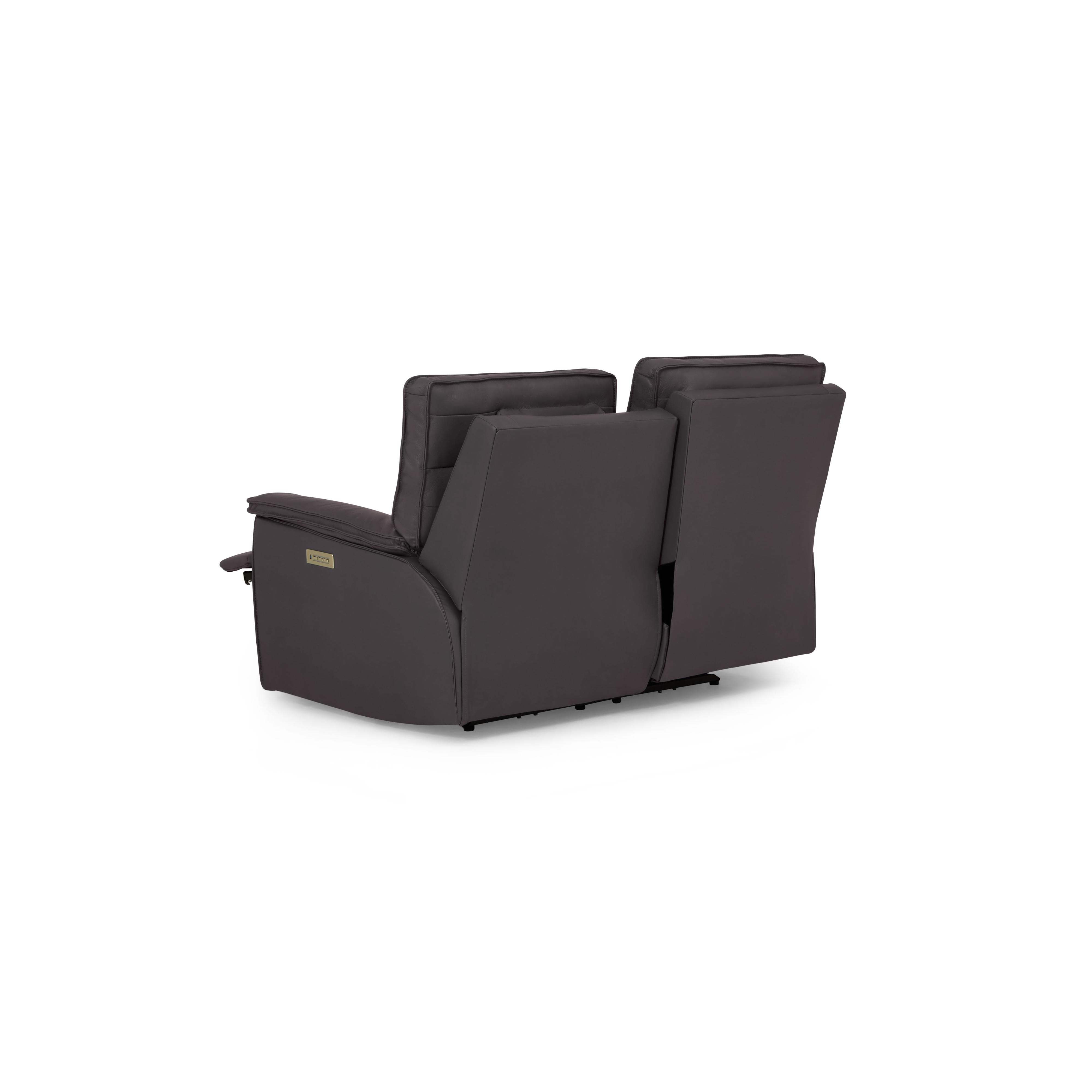 Palliser Oakley 41187-L7 Power Sofa Loveseat with Power Headrest & Lumbar - Bali Carob Match IMAGE 9