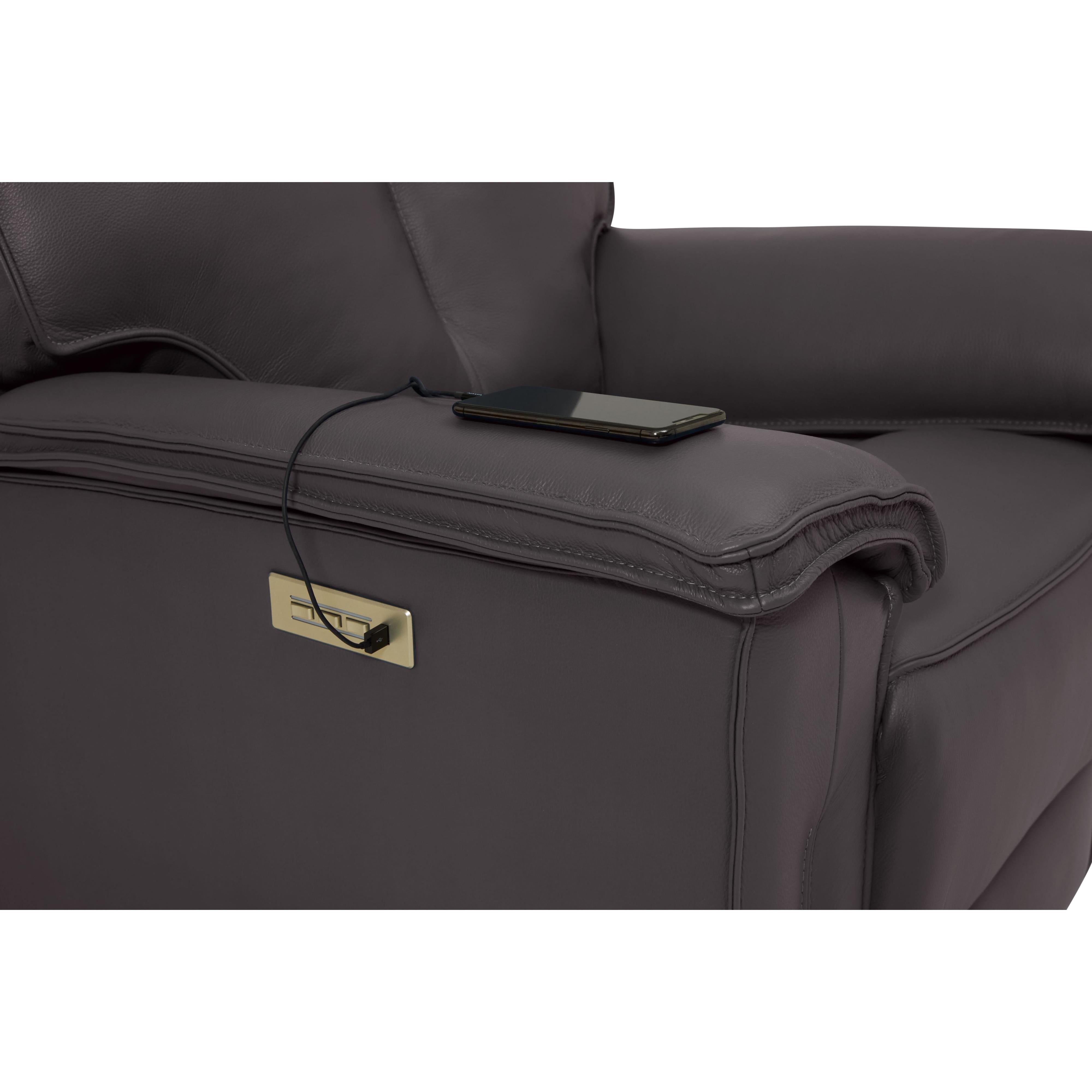 Palliser Oakley 41187-L9 Wallhugger Power Recliner with Power Headrest & Lumbar - Bali Carob Match IMAGE 10