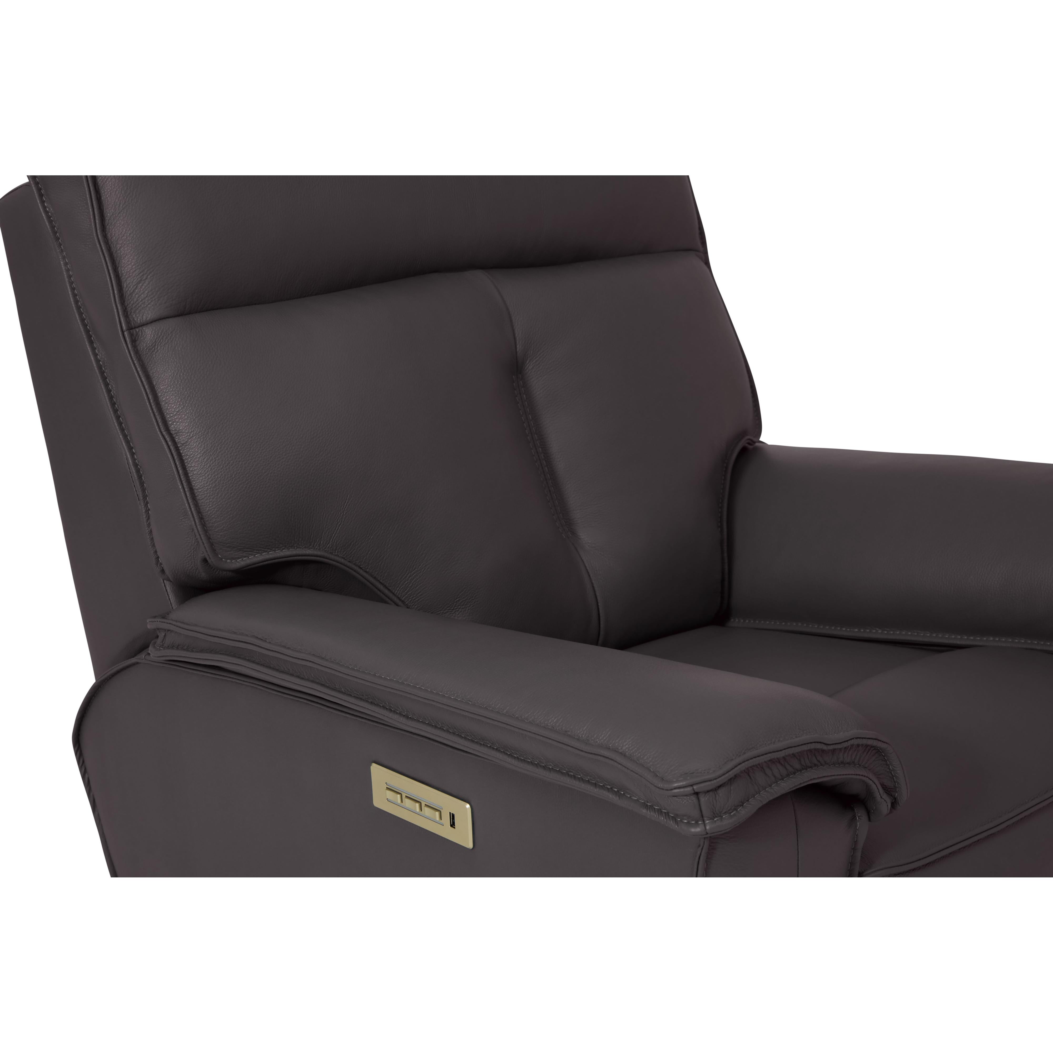 Palliser Oakley 41187-L9 Wallhugger Power Recliner with Power Headrest & Lumbar - Bali Carob Match IMAGE 13