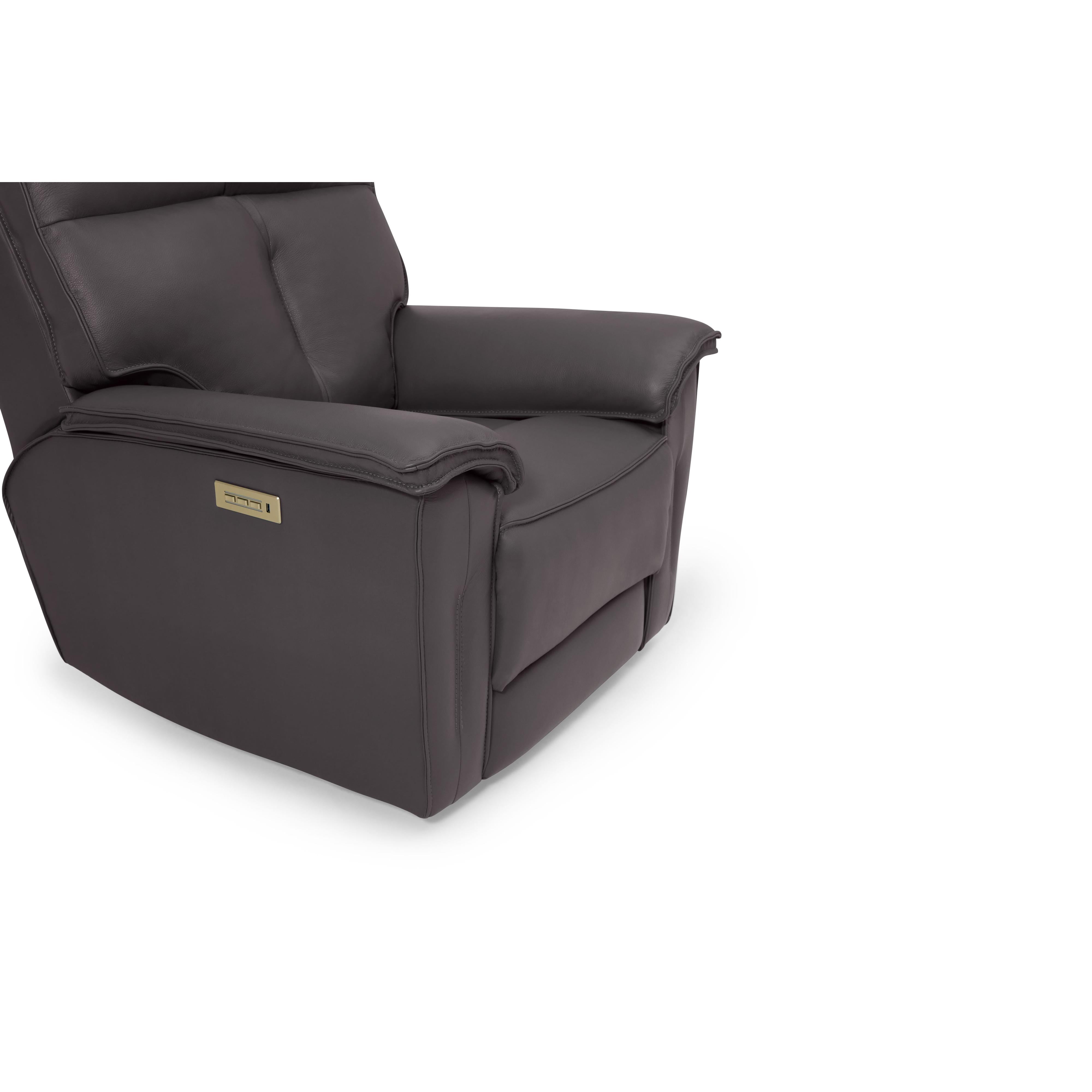 Palliser Oakley 41187-L9 Wallhugger Power Recliner with Power Headrest & Lumbar - Bali Carob Match IMAGE 8