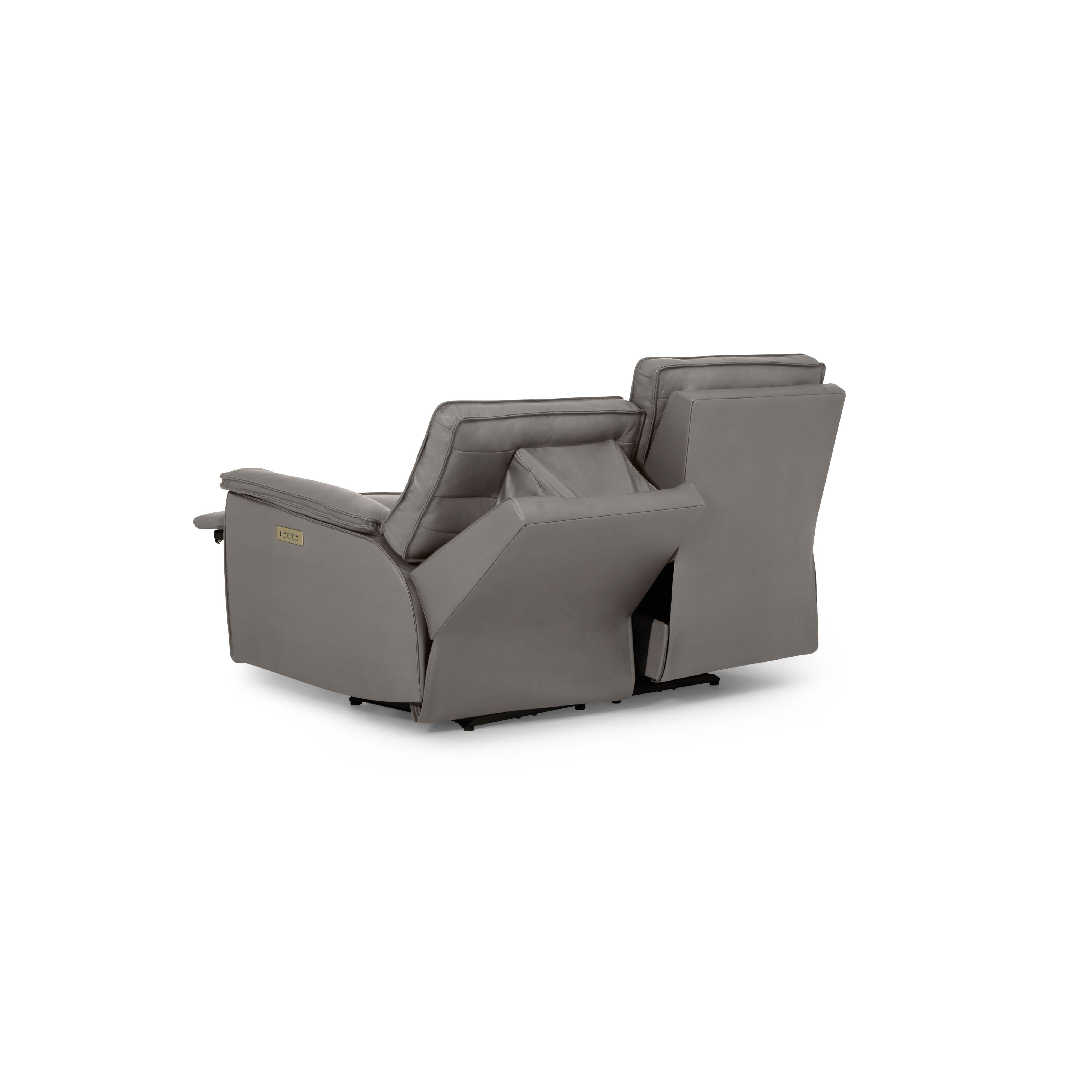 Palliser Oakley 41187-L7 Power Sofa Loveseat with Power Headrest & Lumbar - Bali Marble Match IMAGE 9