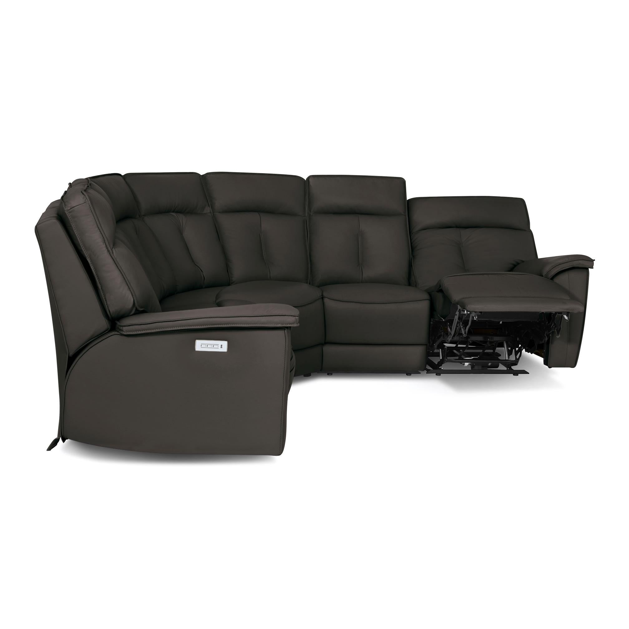 Palliser Oakley 41187 5 pc Power Sectional - Bali Carob Match IMAGE 11