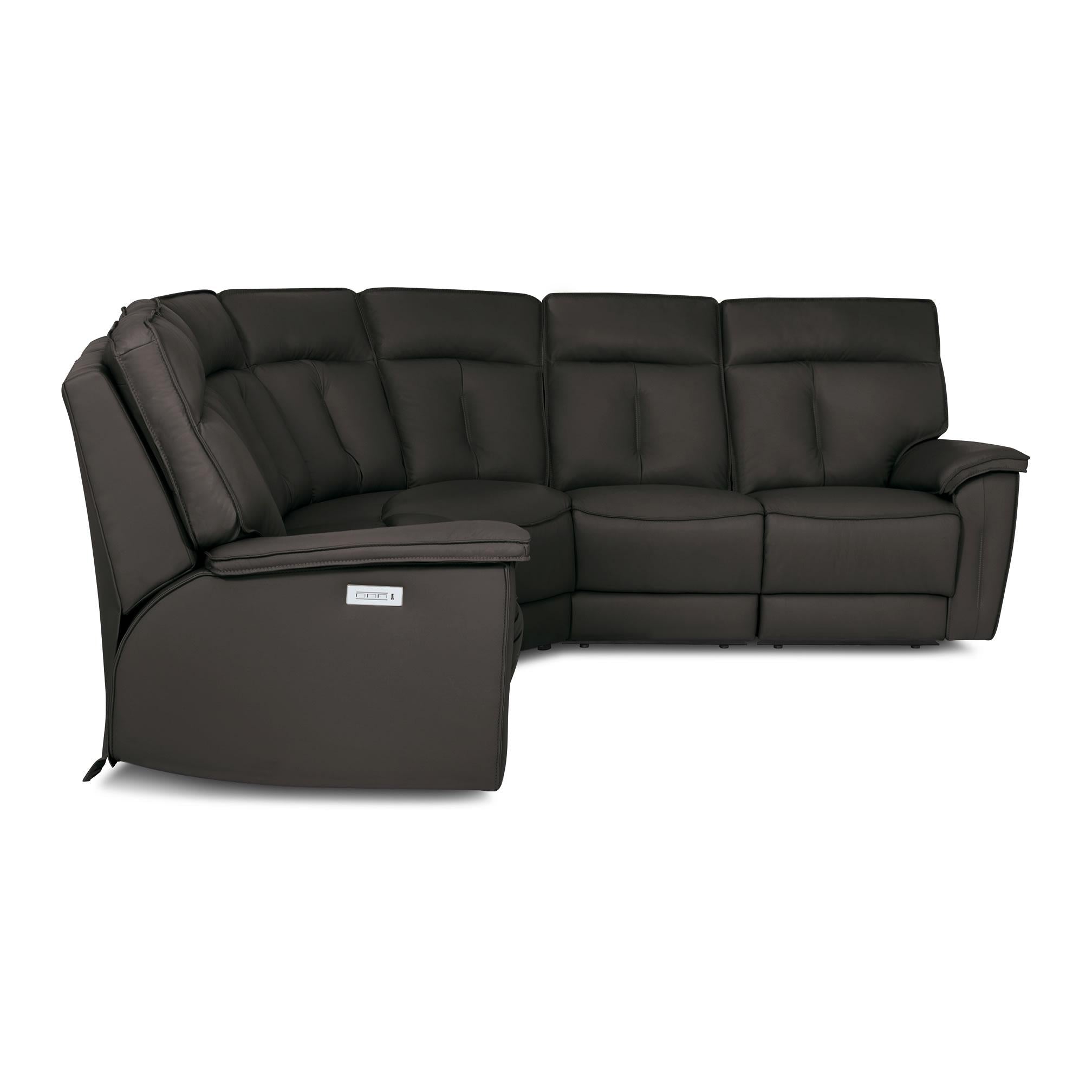 Palliser Oakley 41187 5 pc Power Sectional - Bali Carob Match IMAGE 12