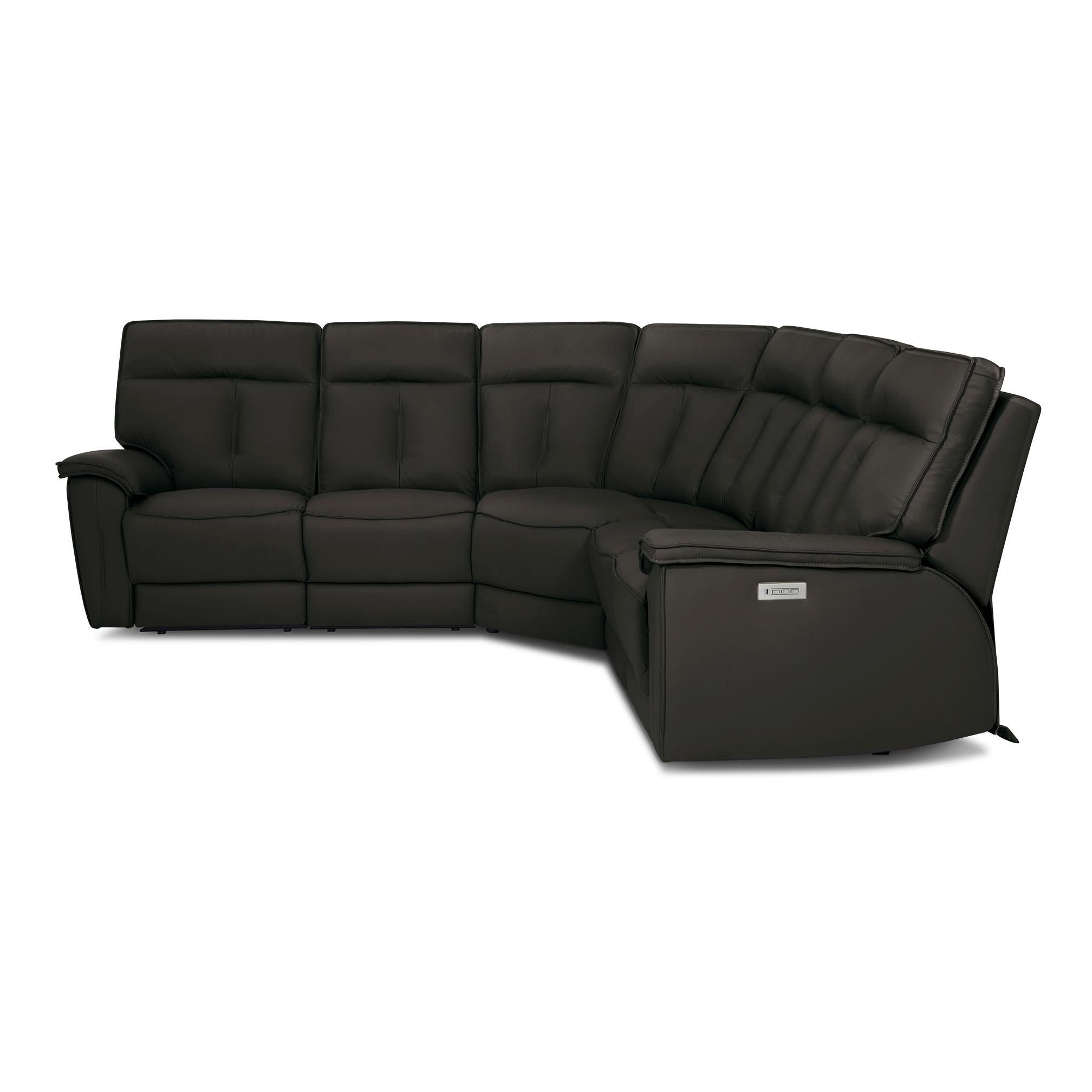 Palliser Oakley 41187 5 pc Power Sectional - Bali Carob Match IMAGE 2